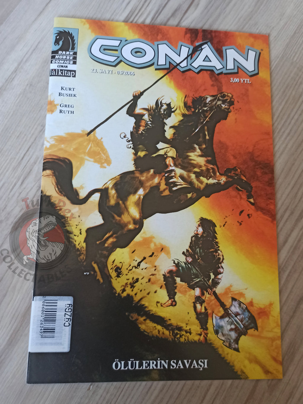 Conan the Legend #23 Turkish Comic Turkey Dark Horse Comics