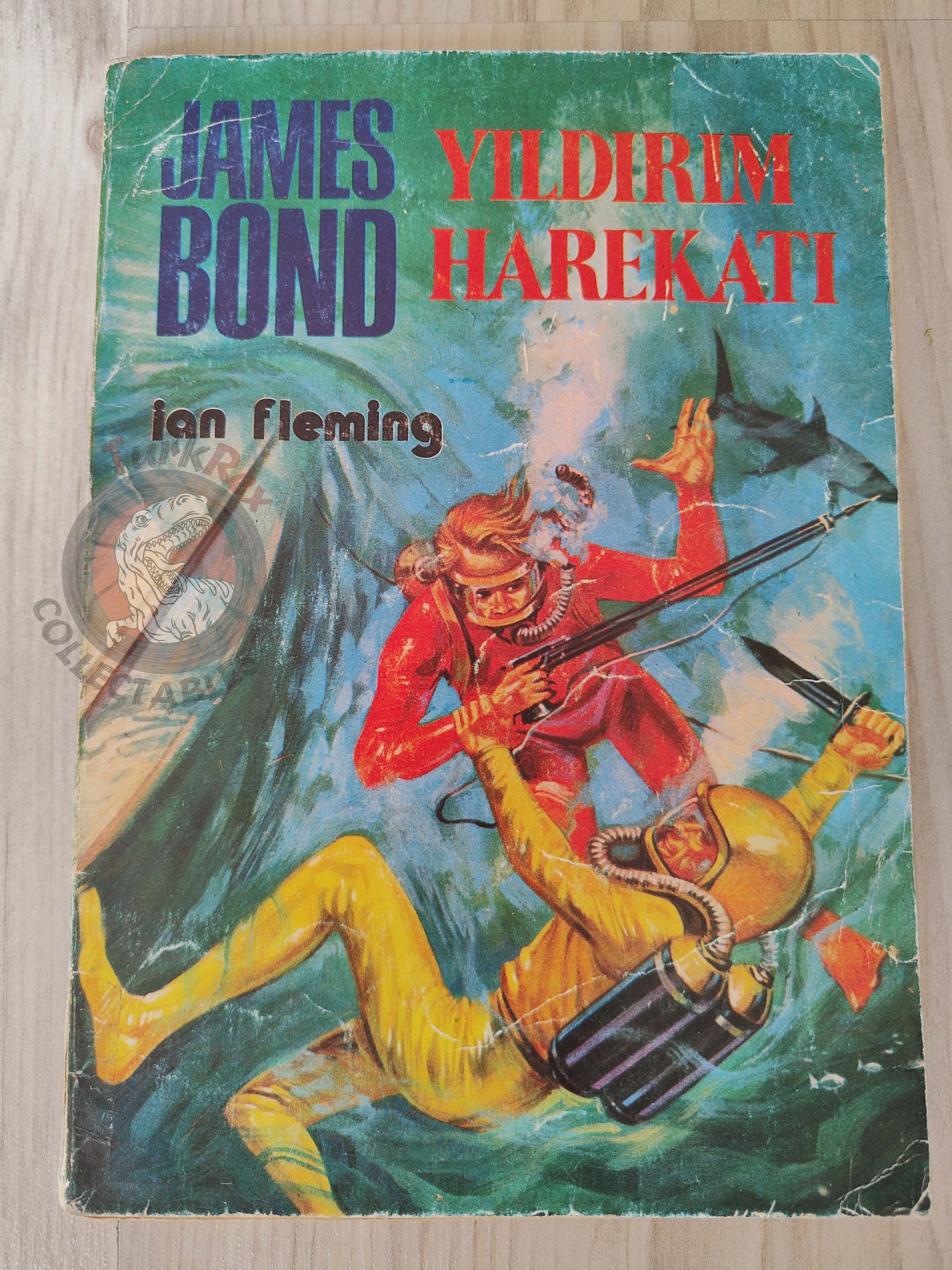 James Bond - Thunderball 1983 Turkish Book Turkey Ian Fleming