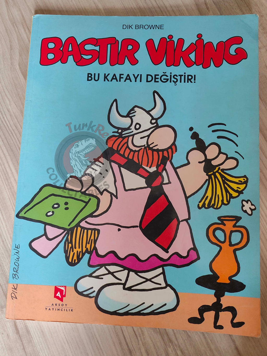 Hägar the Horrible - Dik Browne 1998 Turkish Comic Turkey Viking, ménage-toi !