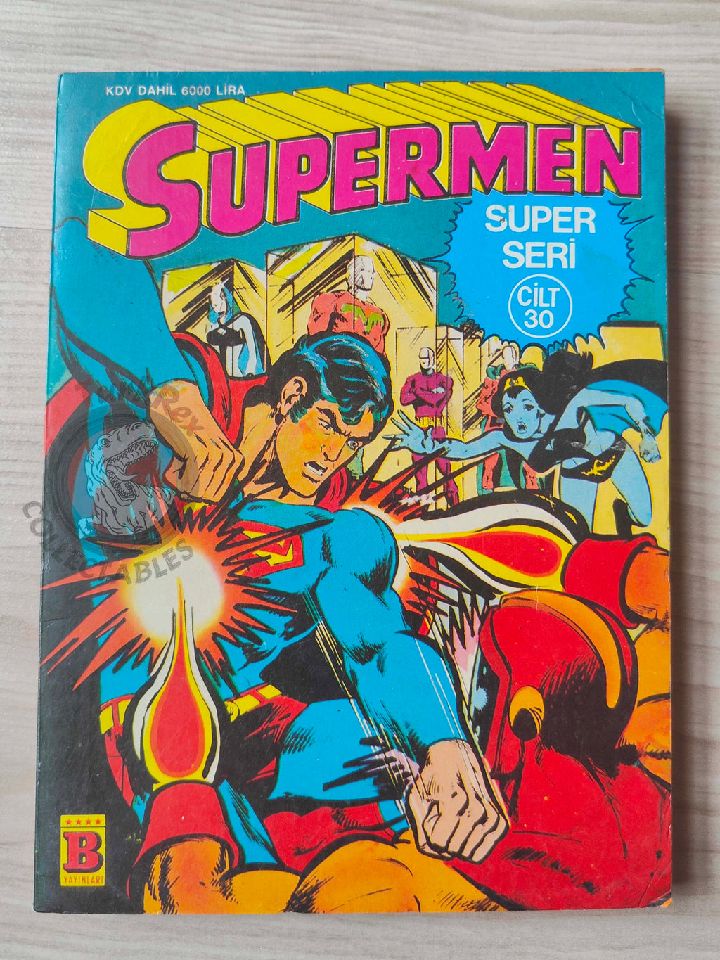 Superman Vol #30 1991 Turkish Comic Turkey Batman Green Lantern Legion of Super-Heroes #225