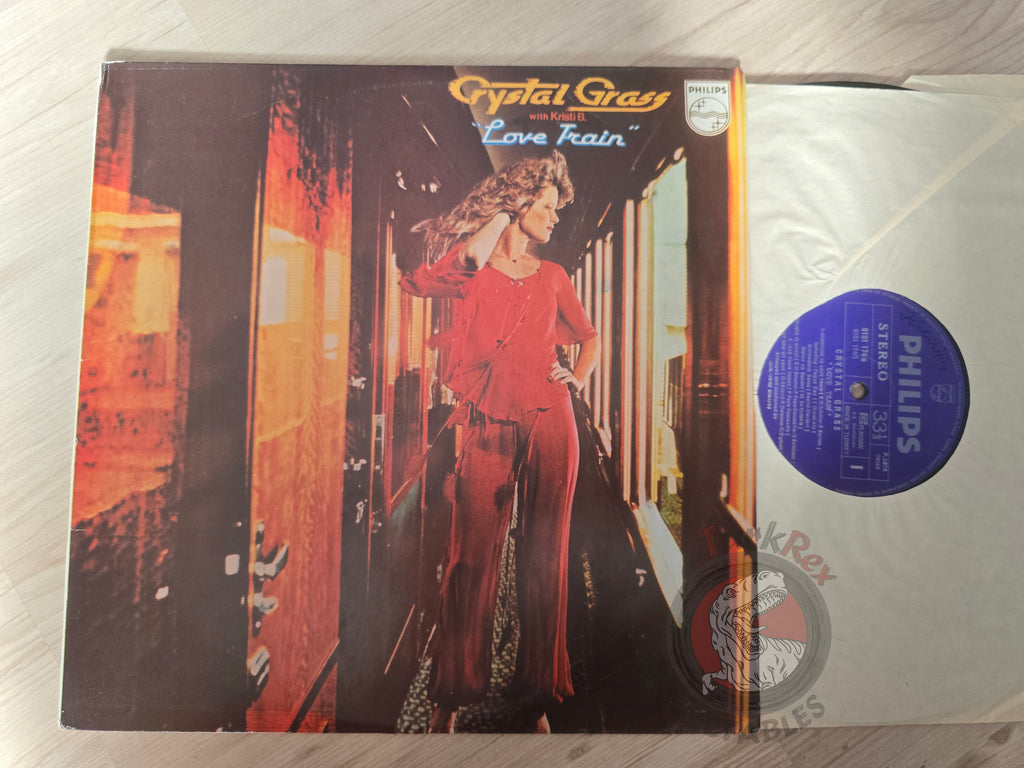 Crystal Grass With Kristi B. – Love Train Turkish Pressing Vinyl Turkey Edition