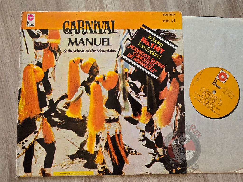 Manuel And His Music Of The Mountains – Carnival Turkish Pressing Vinyl Turkey Edition