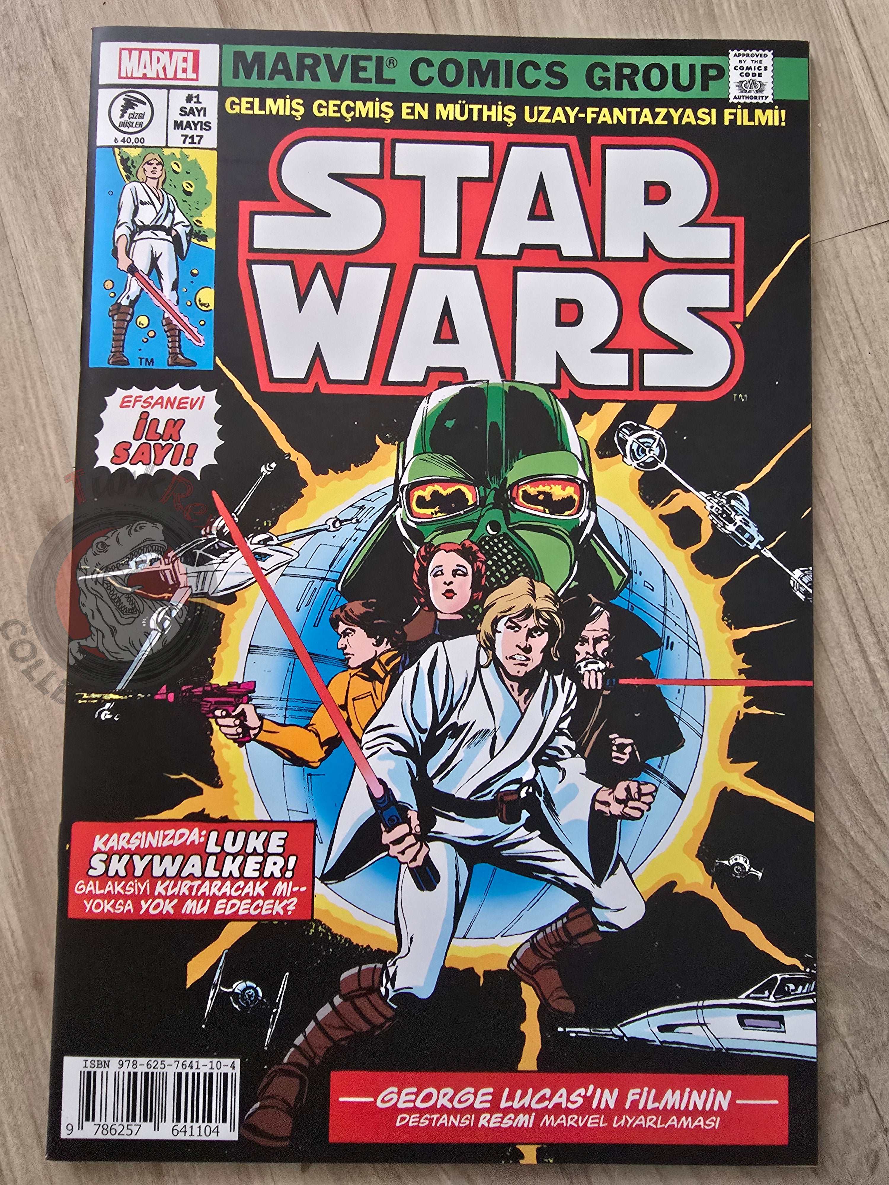 Star Wars #1 Turkish Comic Turkey Marvel 1977 Issue