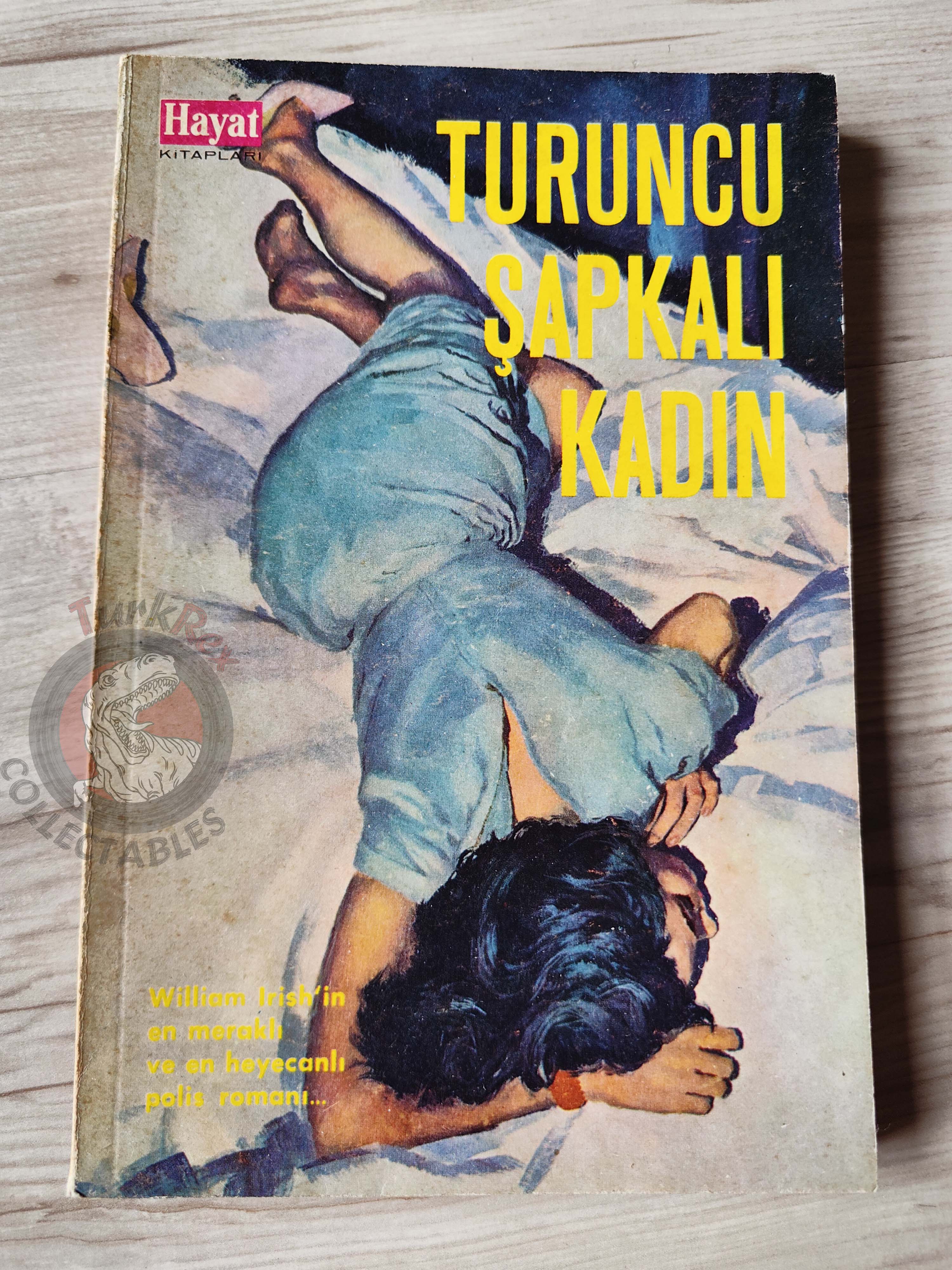 William Irish – Phantom Lady 1963 1st Turkish Book Turkey