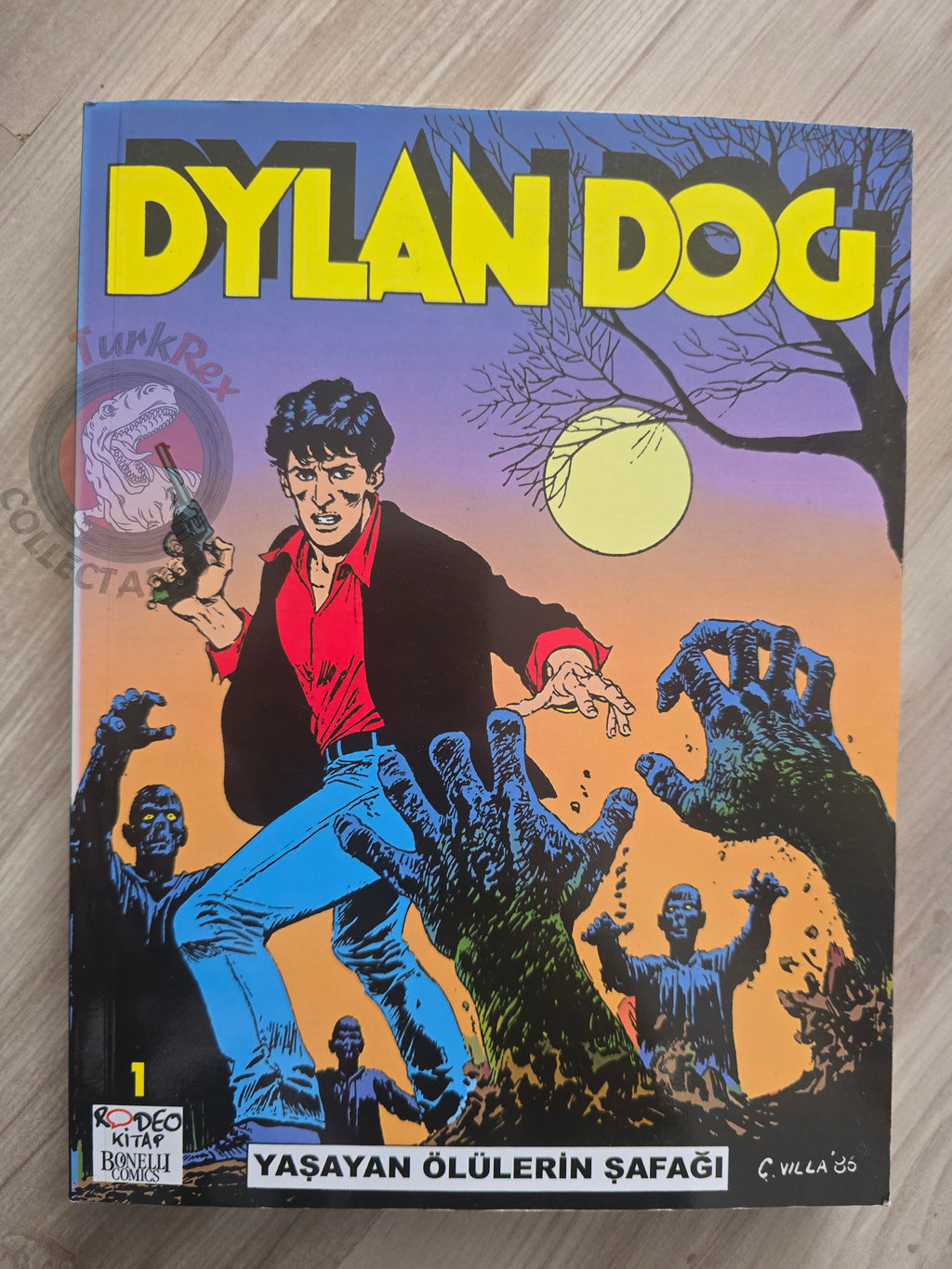 Dylan Dog #1 2002 Turkish Comic Turkey L’alba dei morti viventi #1 #2