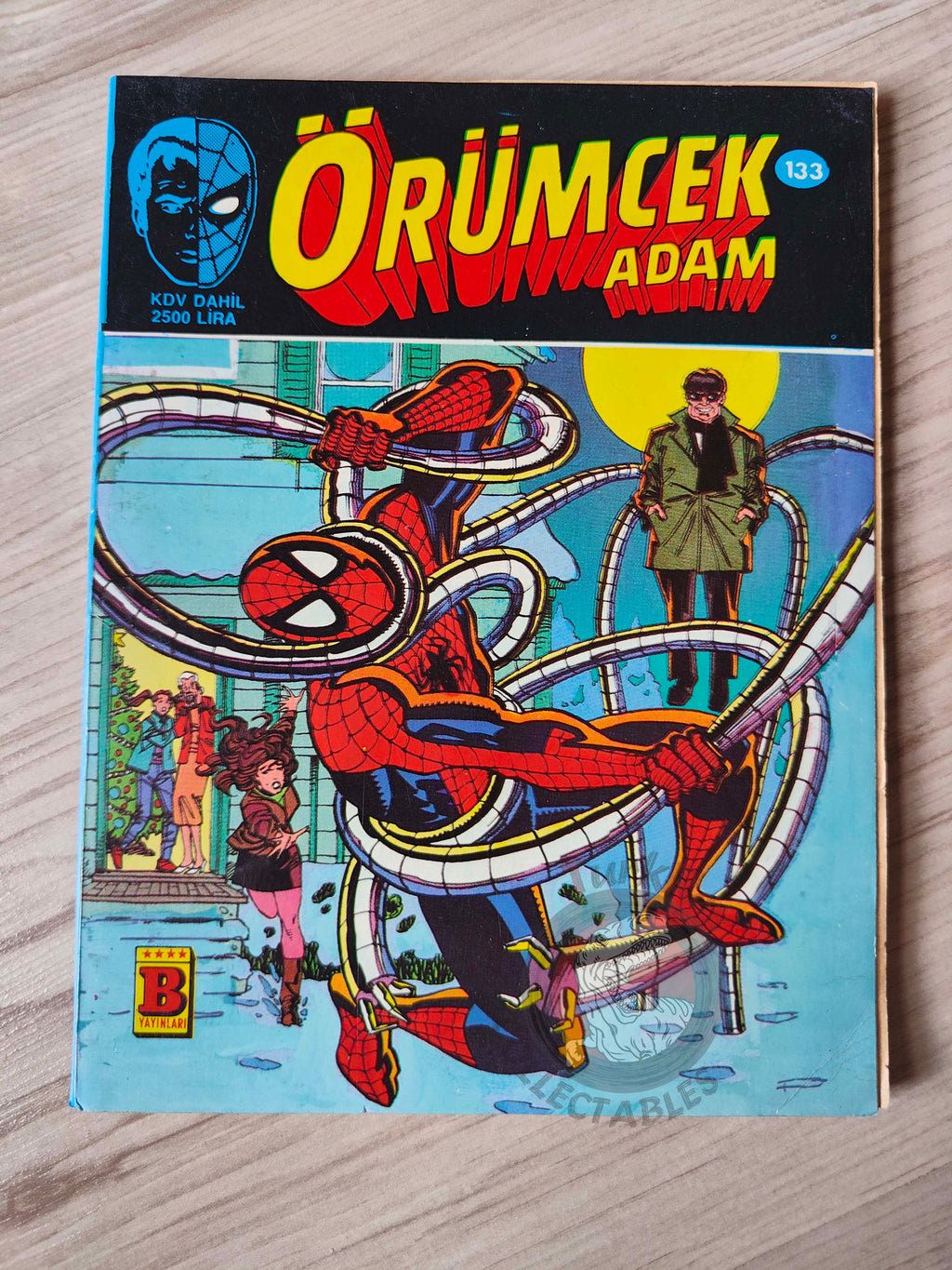 Spider-Man #133 1991 Turkish Comic Turkey Amazing #334 #335 #336 Power Man & Iron Fist #92