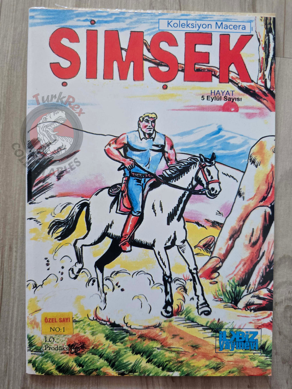 Şimşek #1 Western Comic Turkish Turkey by  İsmail Öztürk