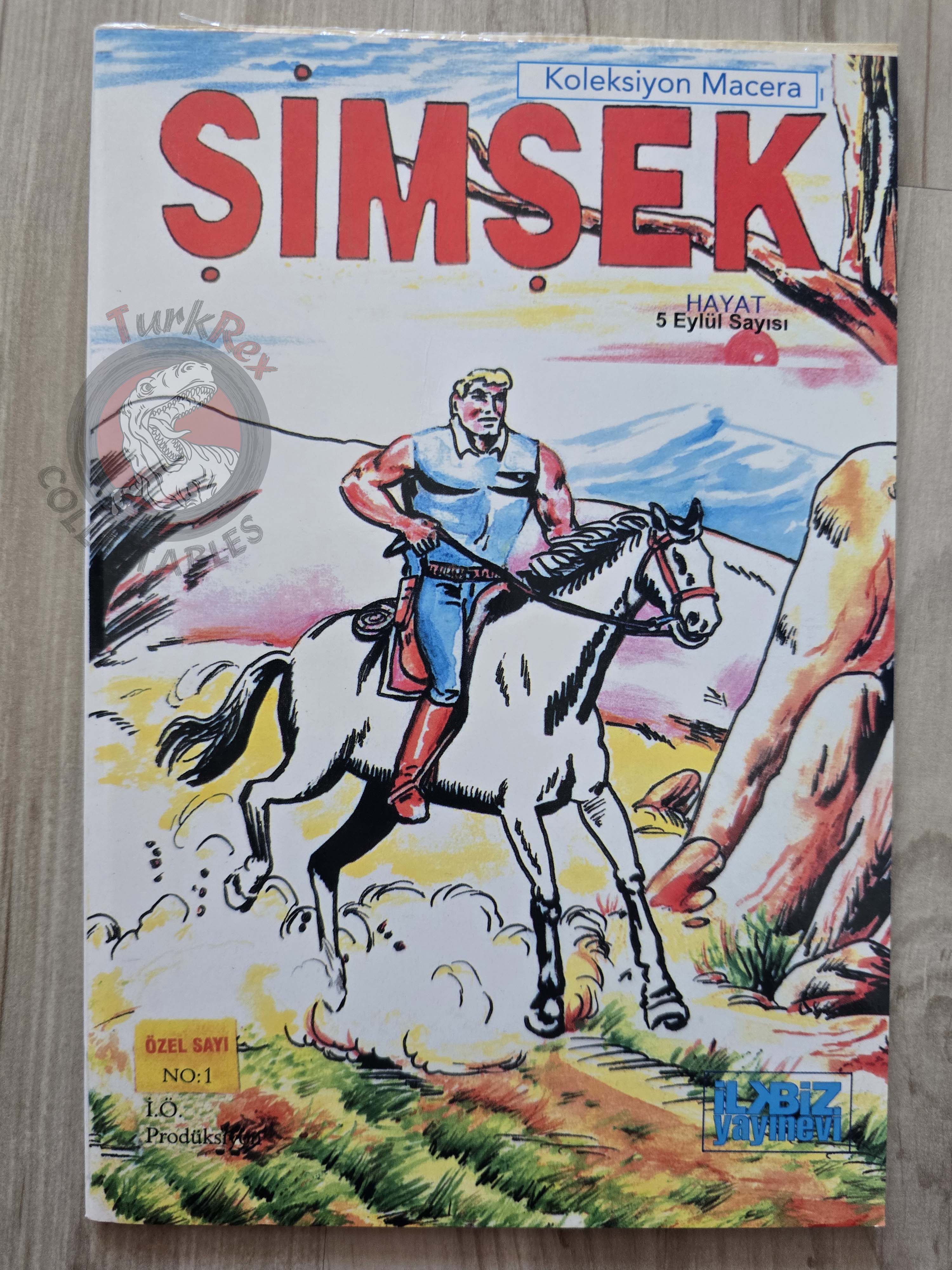 Şimşek #1 Western Comic Turkish Turkey by  İsmail Öztürk