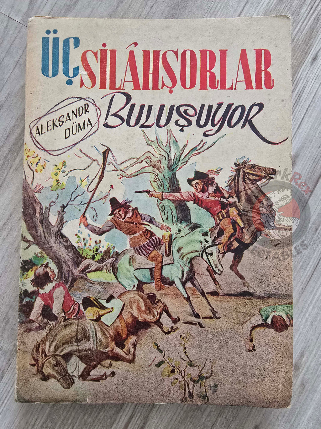 Alexandre Dumas – The Three Musketeers: Twenty Years After 1957 Turkish Book Turkey