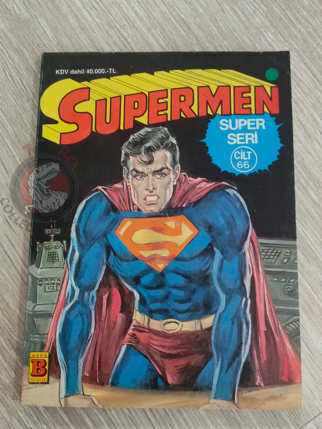 Superman Vol #66 1994 Turkish Comic Turkey #301 #383 #394 Batman Solomon Grundy