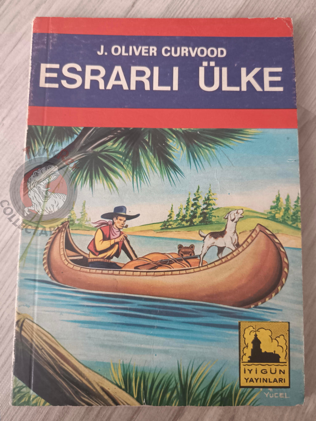 James Oliver Curwood – Nomads of the North 1968 Turkish Book Turkey Illustrated
