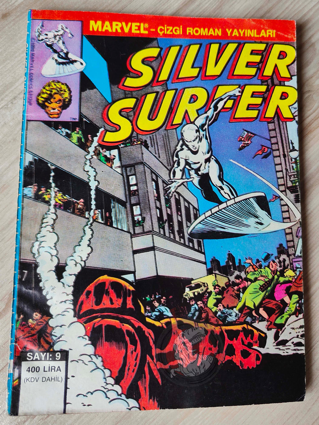 Silver Surfer #9 1988 Turkish Comic Turkey #17 #18 Fantasy Masterpieces #13 Fantastic Four #48