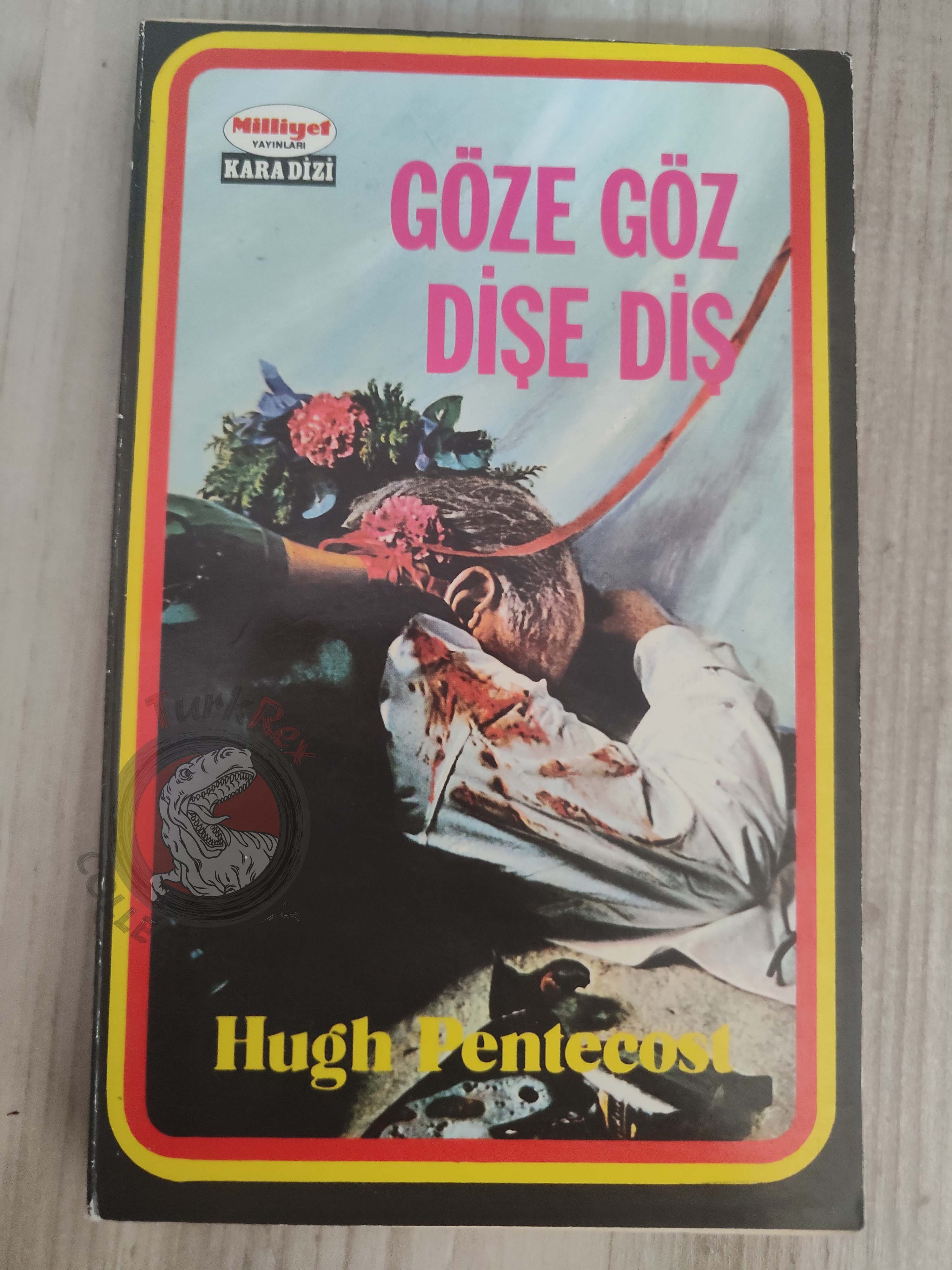 Hugh Pentecost – The Copycat Killers 1973 1st Turkish Book Turkey