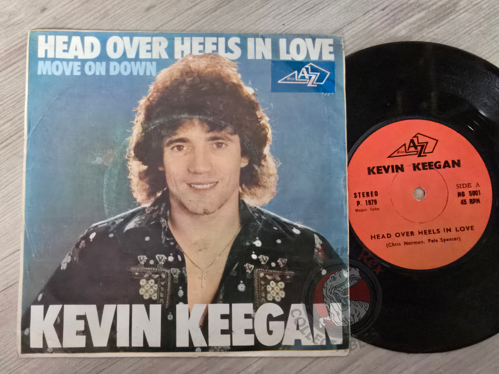 Kevin Keegan – Head Over Heels In Love 7" Turkish Pressing Vinyl Turkey Edition