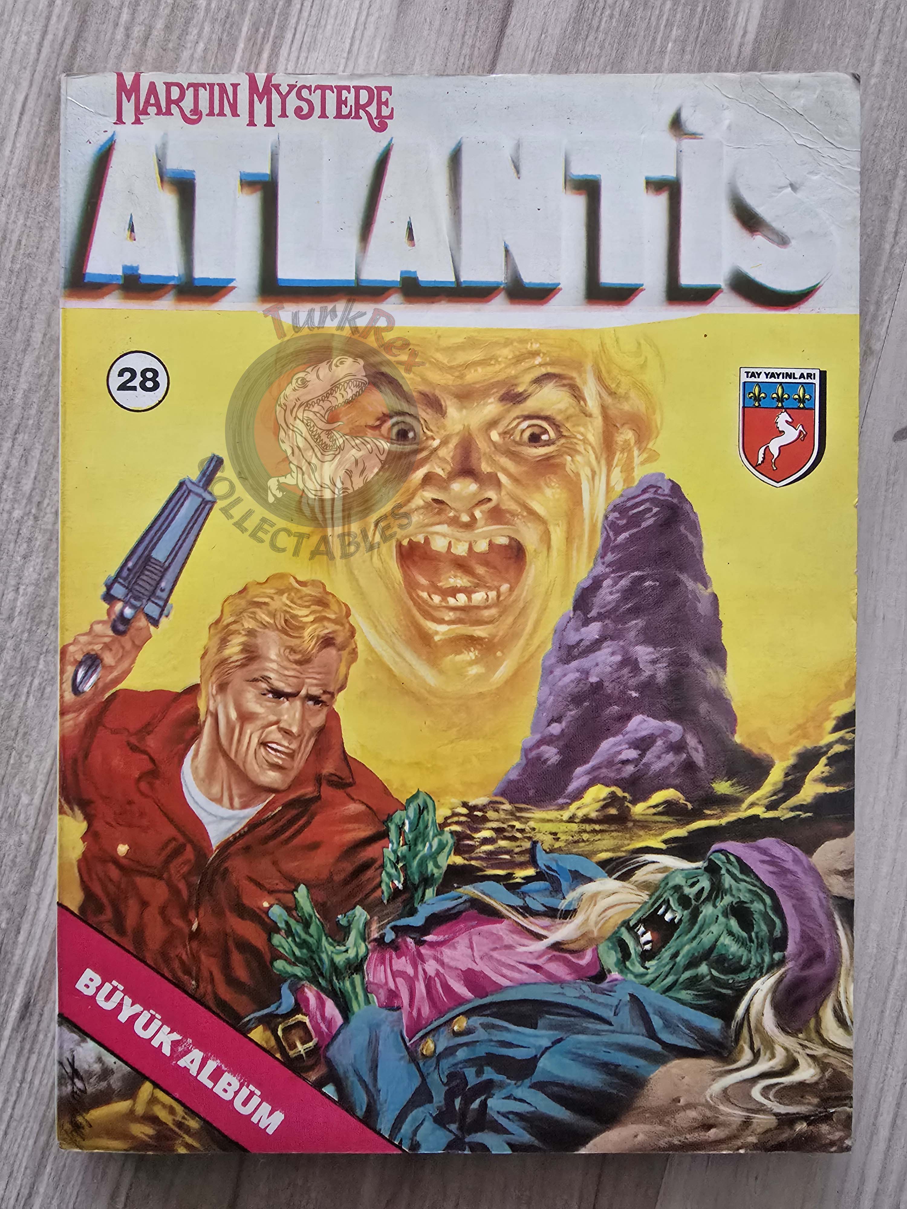Martin Mystère #28 Intrigo a Pechino 80s Turkish Comic Turkey #71 #73