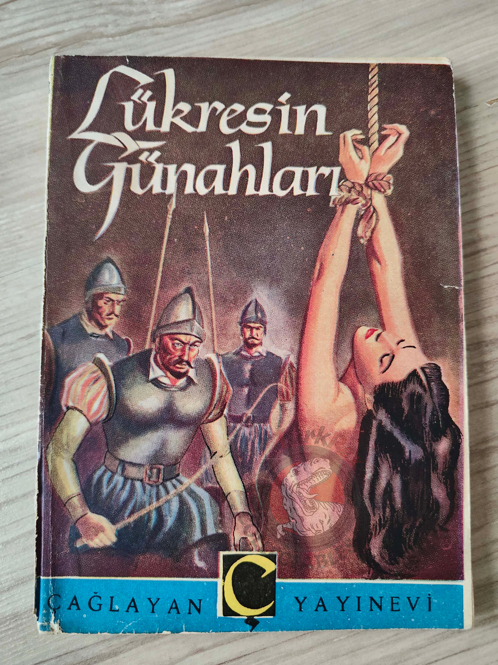 Alice Mack – Lucrezia Borgia 1955 1st Turkish Book Turkey