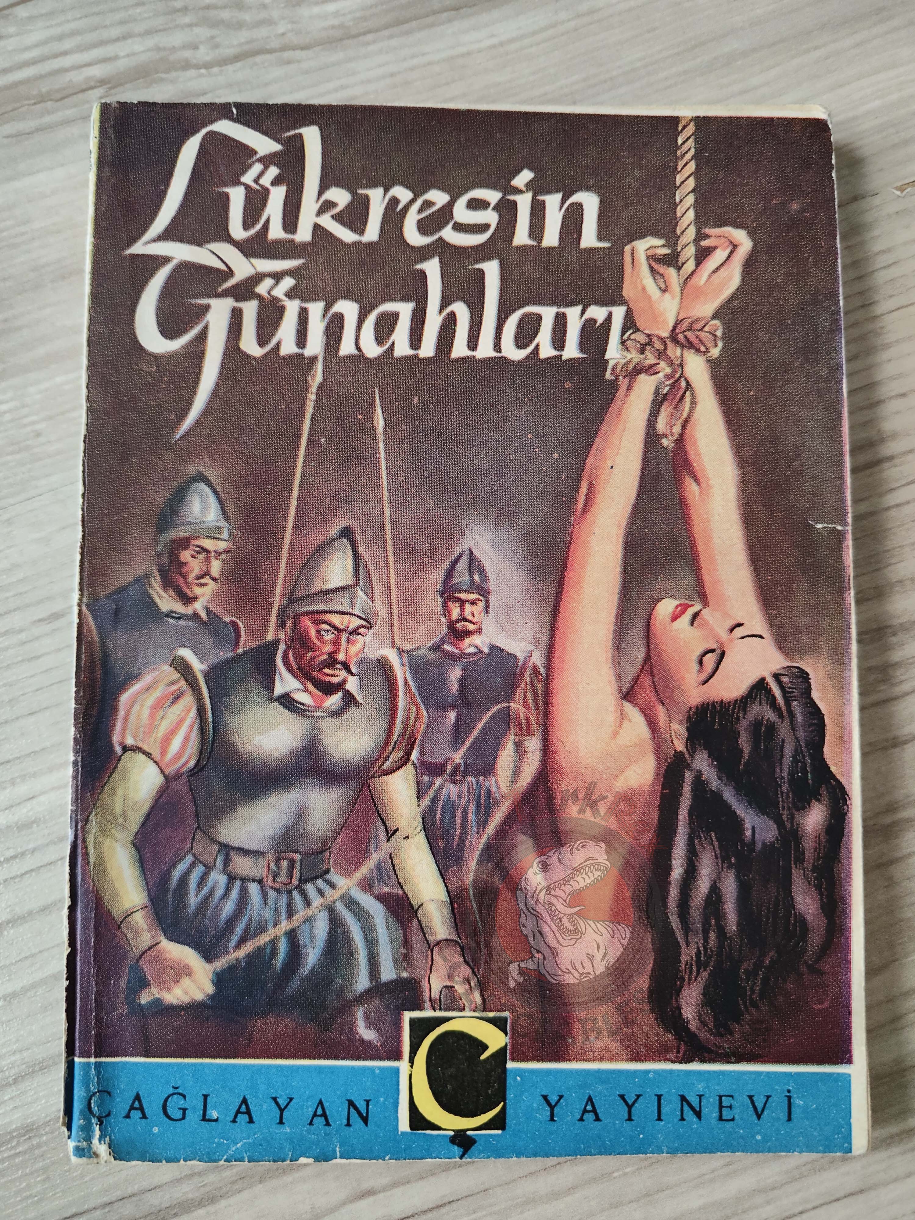 Alice Mack – Lucrezia Borgia 1955 1st Turkish Book Turkey