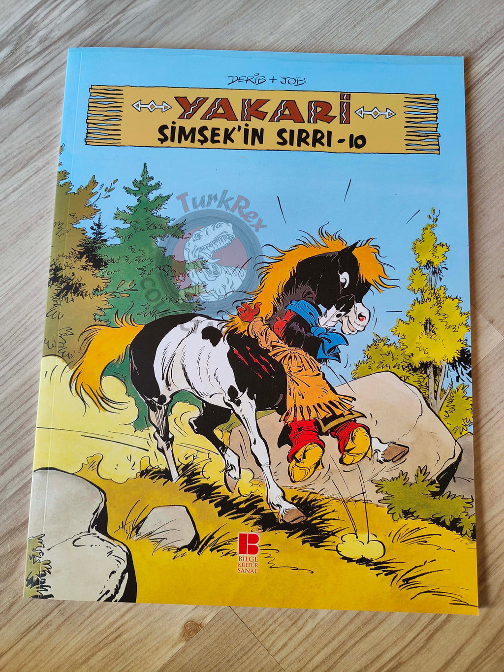 Yakari #10 Le Secret De Petit Tonnerre Turkish Comic Turkey Derib + Job