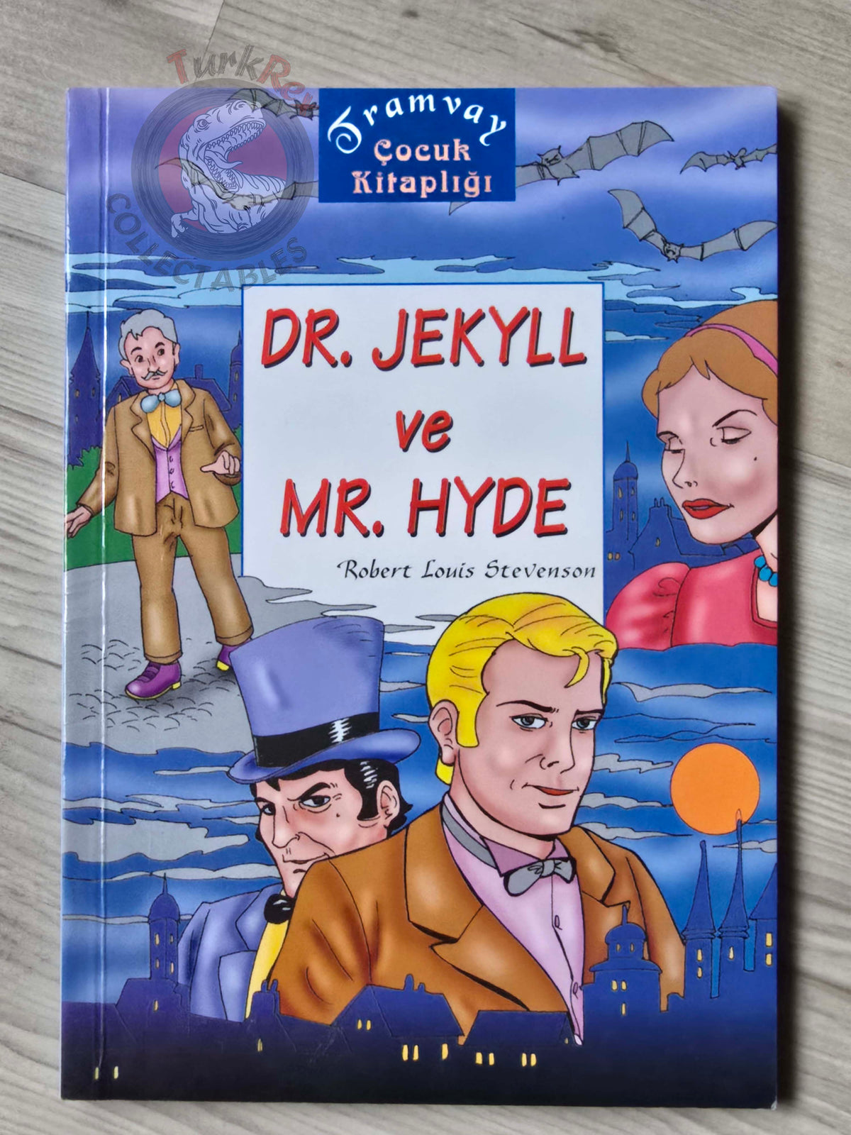 Robert Louis Stevenson – Dr Jekyll & Mr. Hyde 2004 Turkish Book Turkey Illustrated