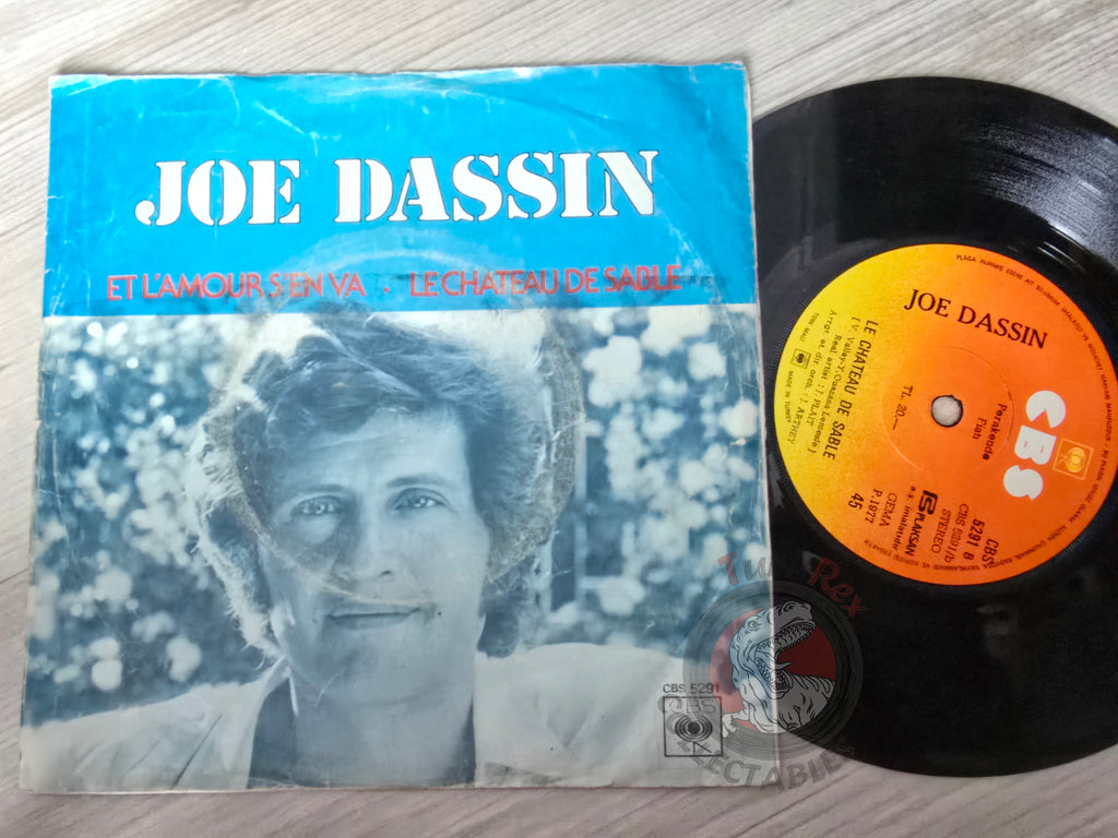 Joe Dassin – Et L'amour S'en Va 7" Turkish Pressing Vinyl Turkey Edition