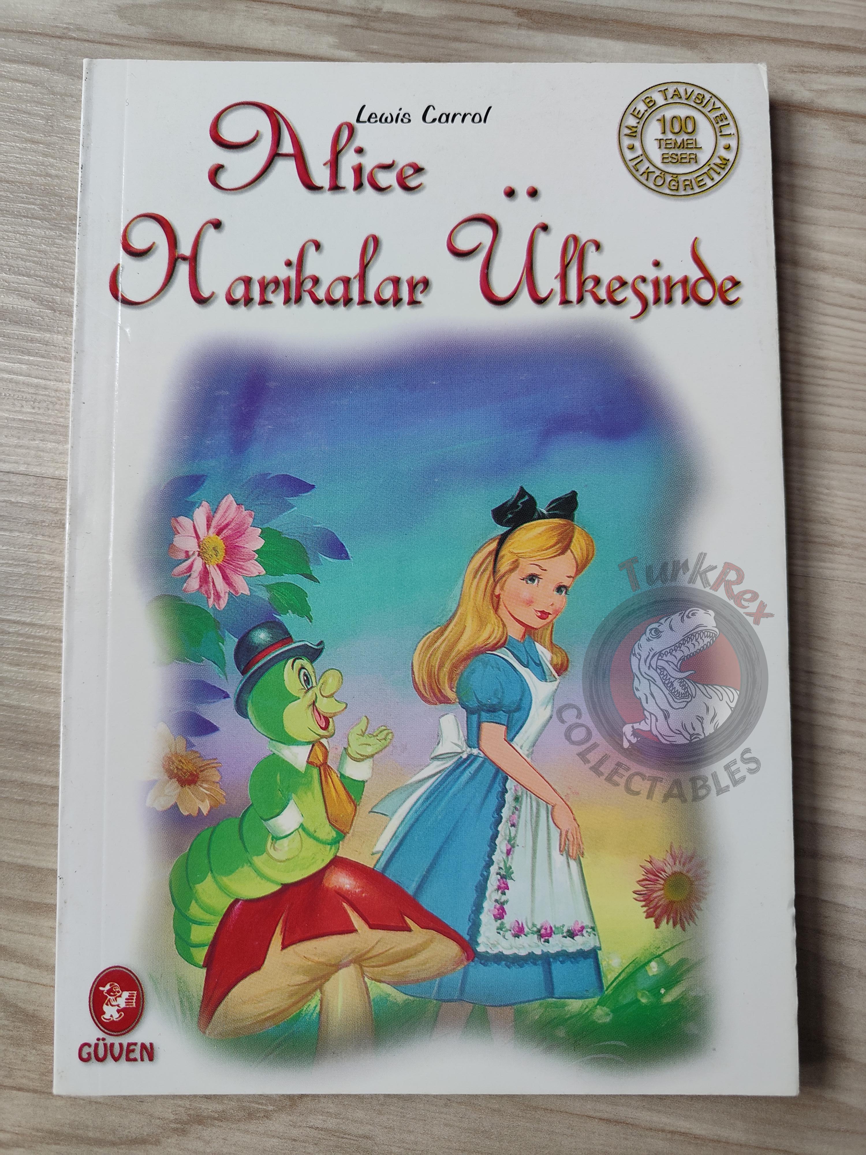Lewis Carroll – Alice in Wonderland 2005 Turkish Book Turkey Illustrated