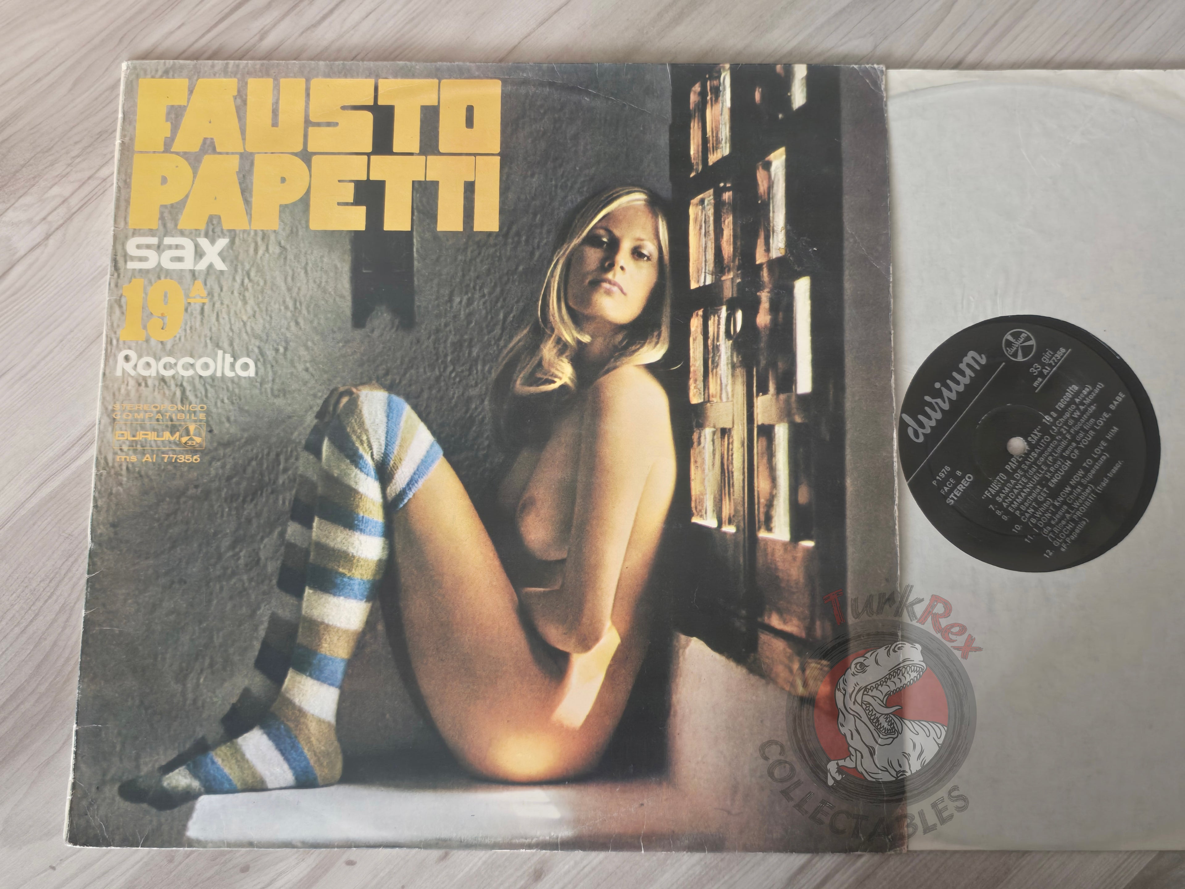 Fausto Papetti – 19a Raccolta Turkish Pressing Vinyl Turkey Edition