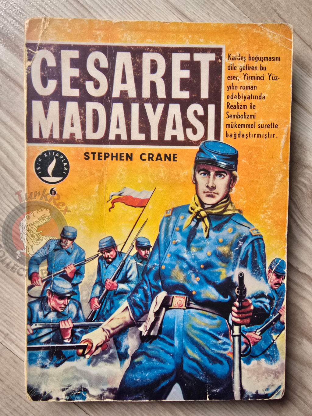 Stephen Crane – The Red Badge of Courage 1958 1st Turkish Book Turkey