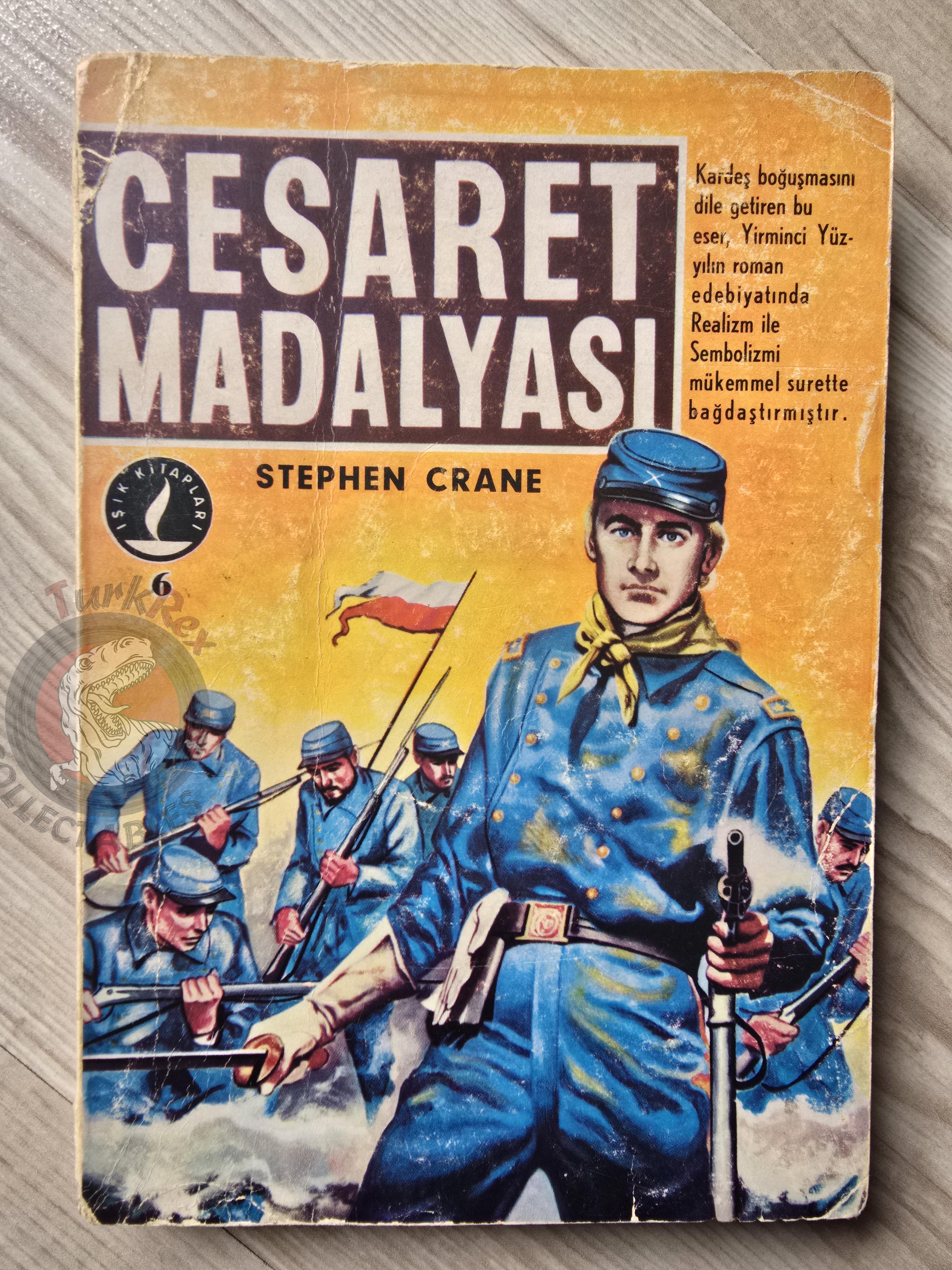 Stephen Crane – The Red Badge of Courage 1958 1st Turkish Book Turkey