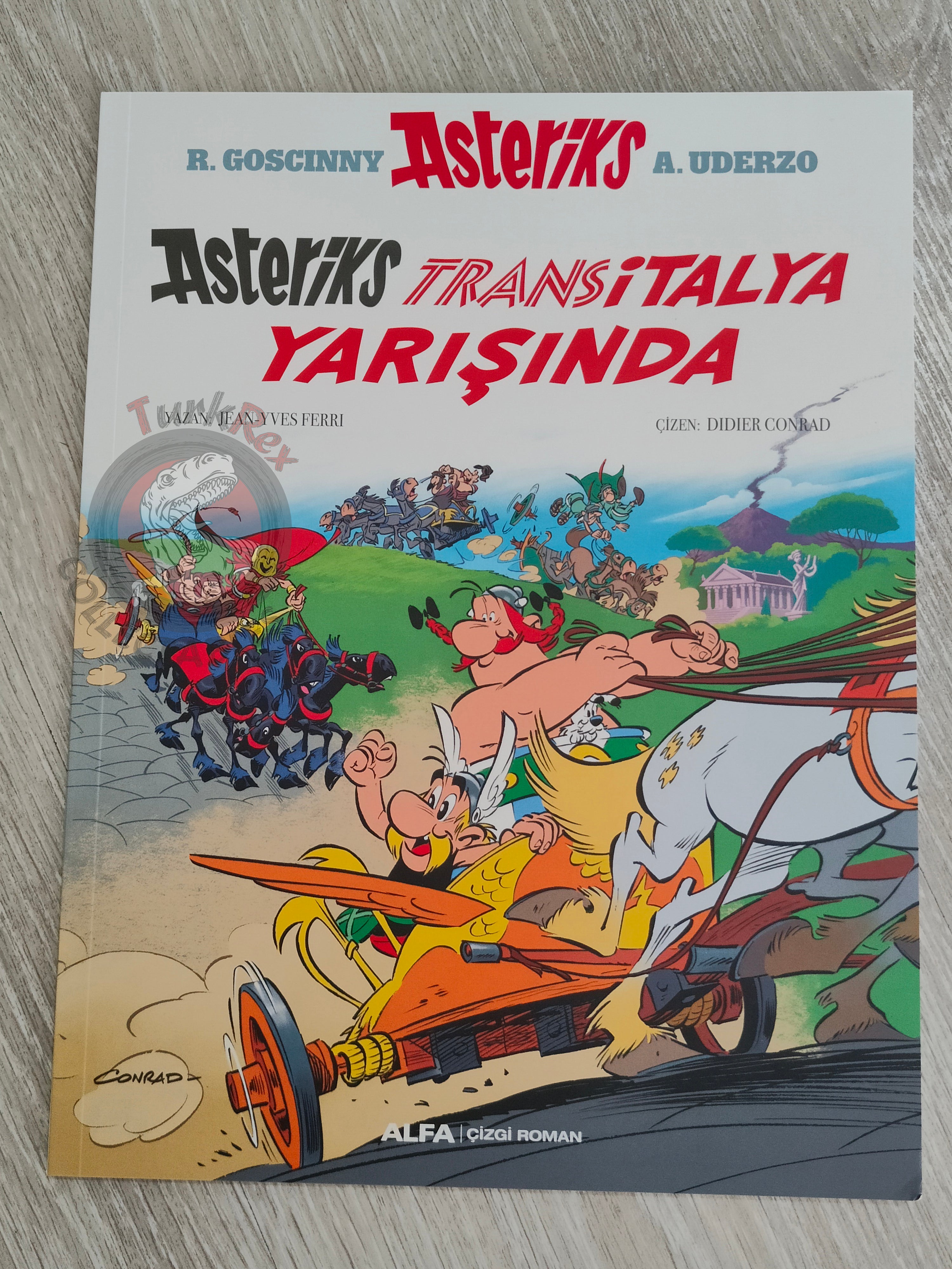 Asterix – Asterix and the Chariot Race 2022 Turkish Edition Comic Turkey