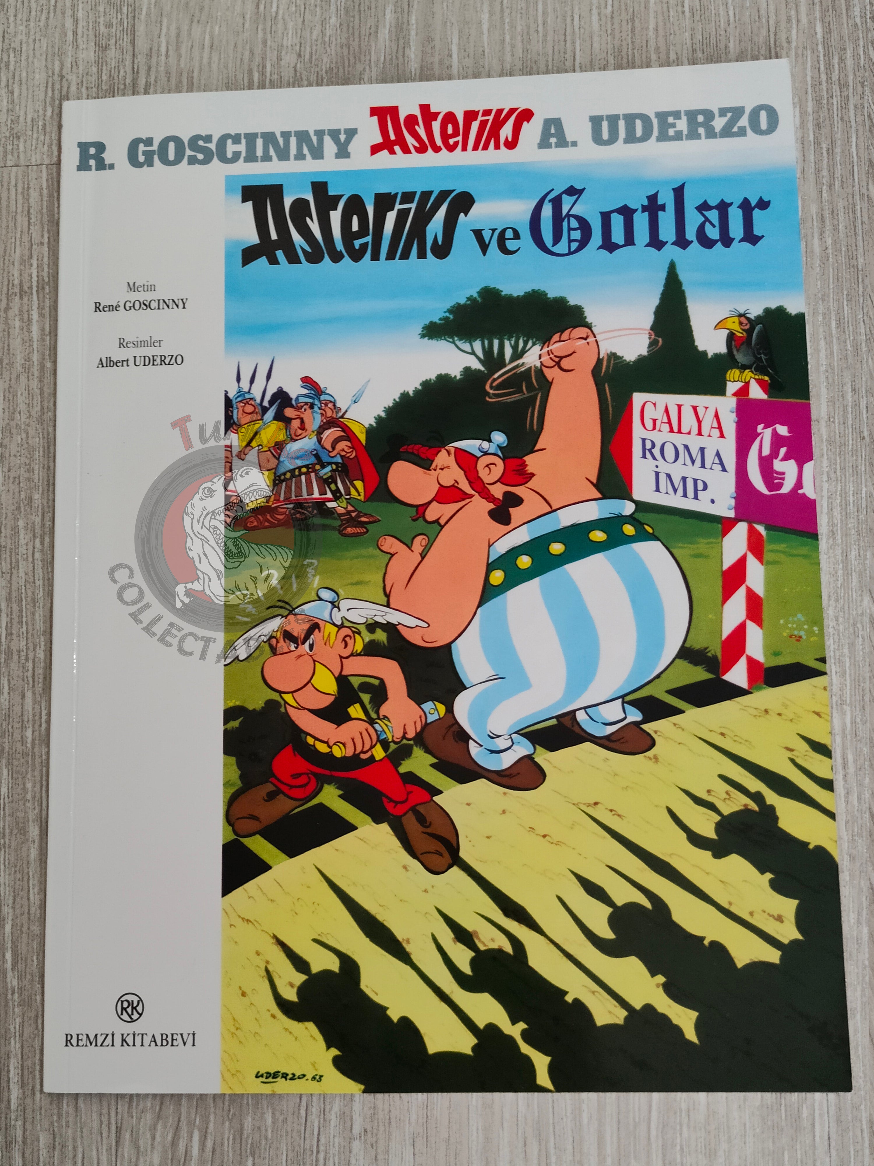 Asterix – Asterix and the Goths 2002 1st Edition Turkish Edition Comic Turkey