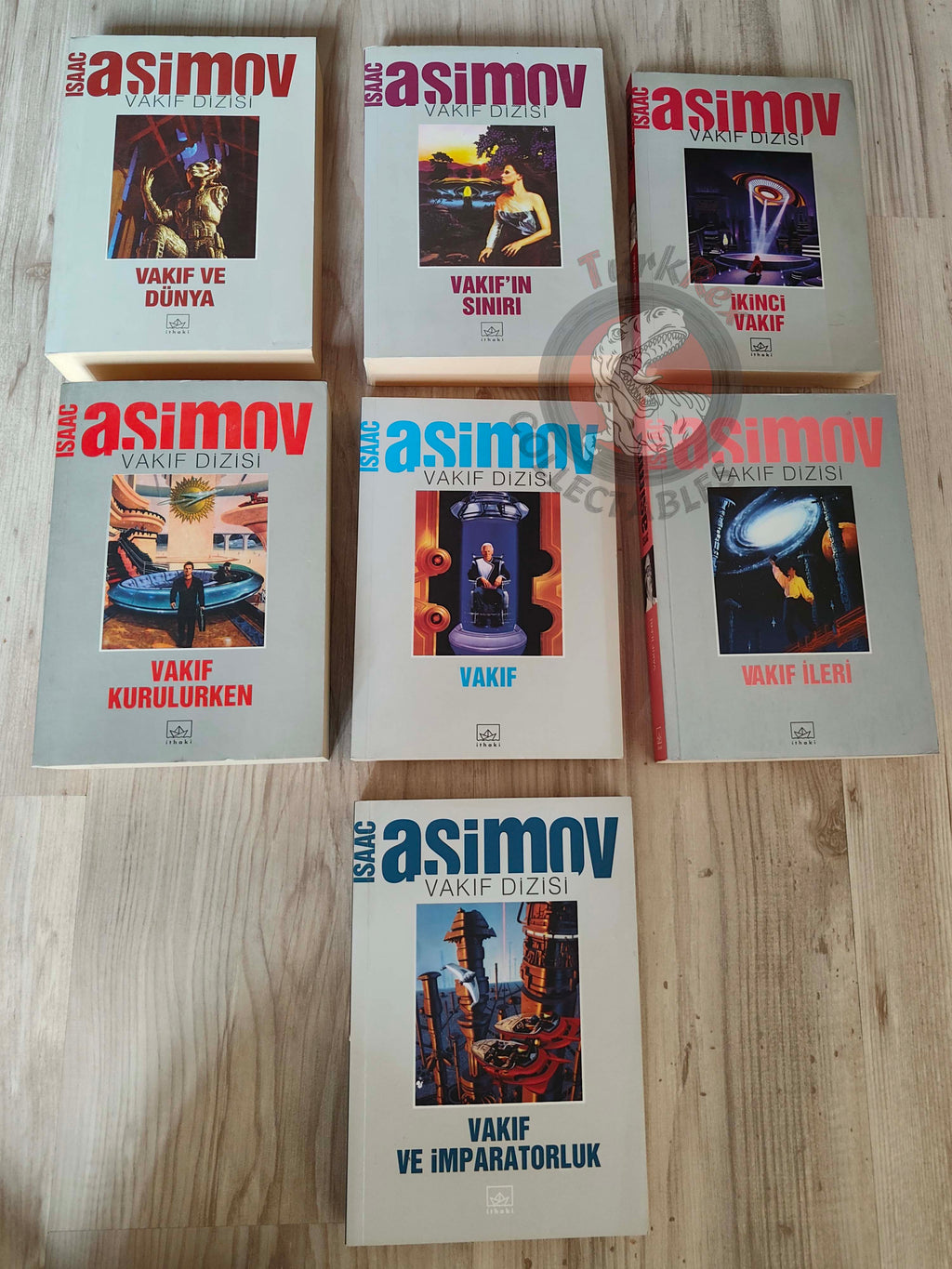 Isaac Asimov – Foundation Series Complete 7 Book Set Turkish Book Turkey