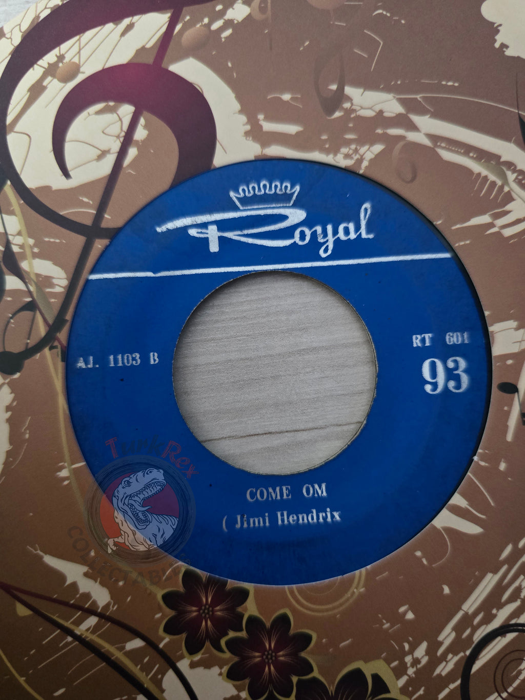 Jimi Hendrix / John Mayall / Canned Heat 7" Iran Pressing Vinyl Iranian Edition