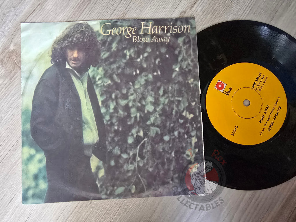 George Harrison – Blow Away 7" Turkish Pressing Vinyl Turkey Edition Beatles
