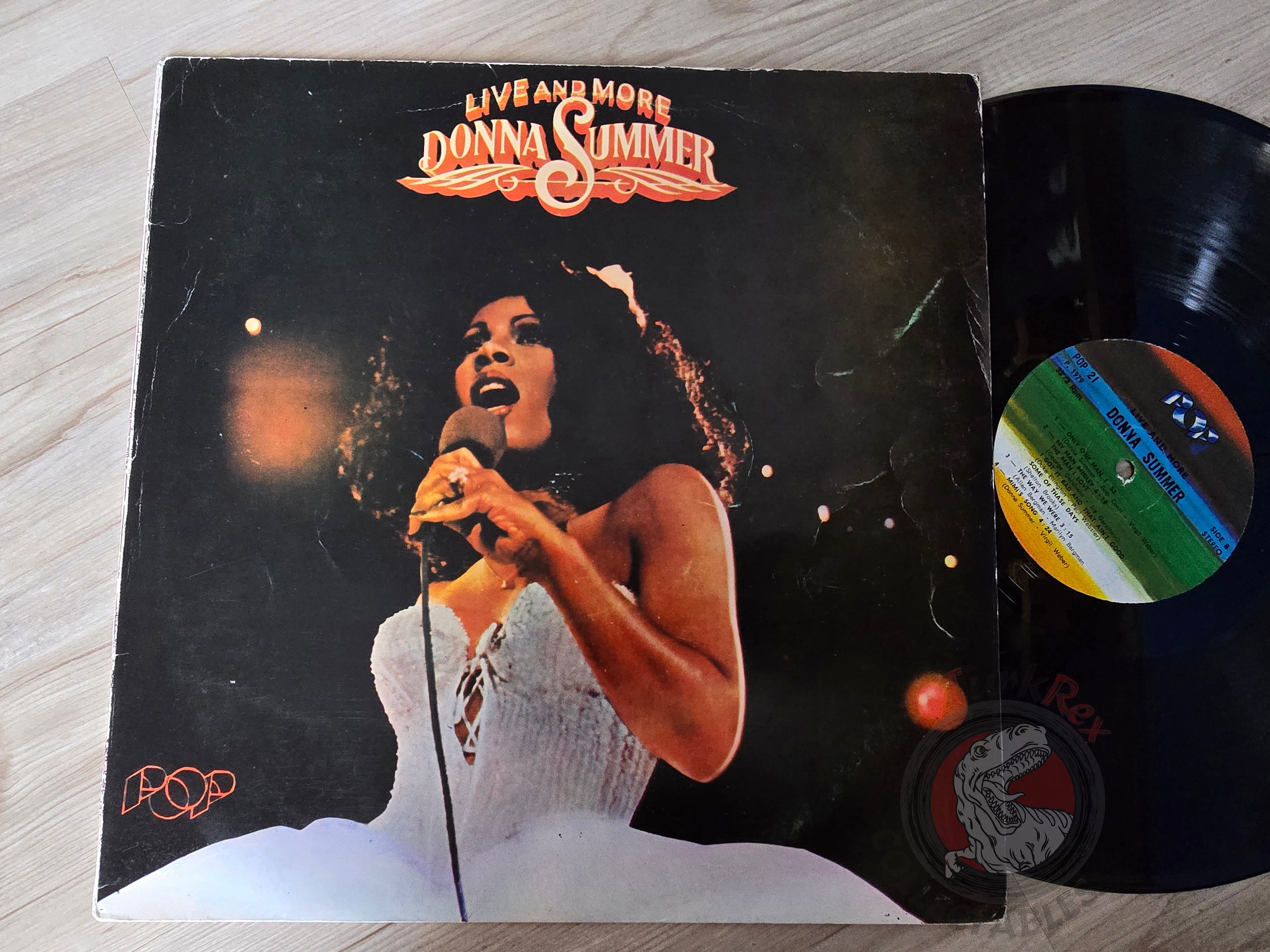 Donna Summer – Live And More Turkish Pressing Vinyl Turkey Edition