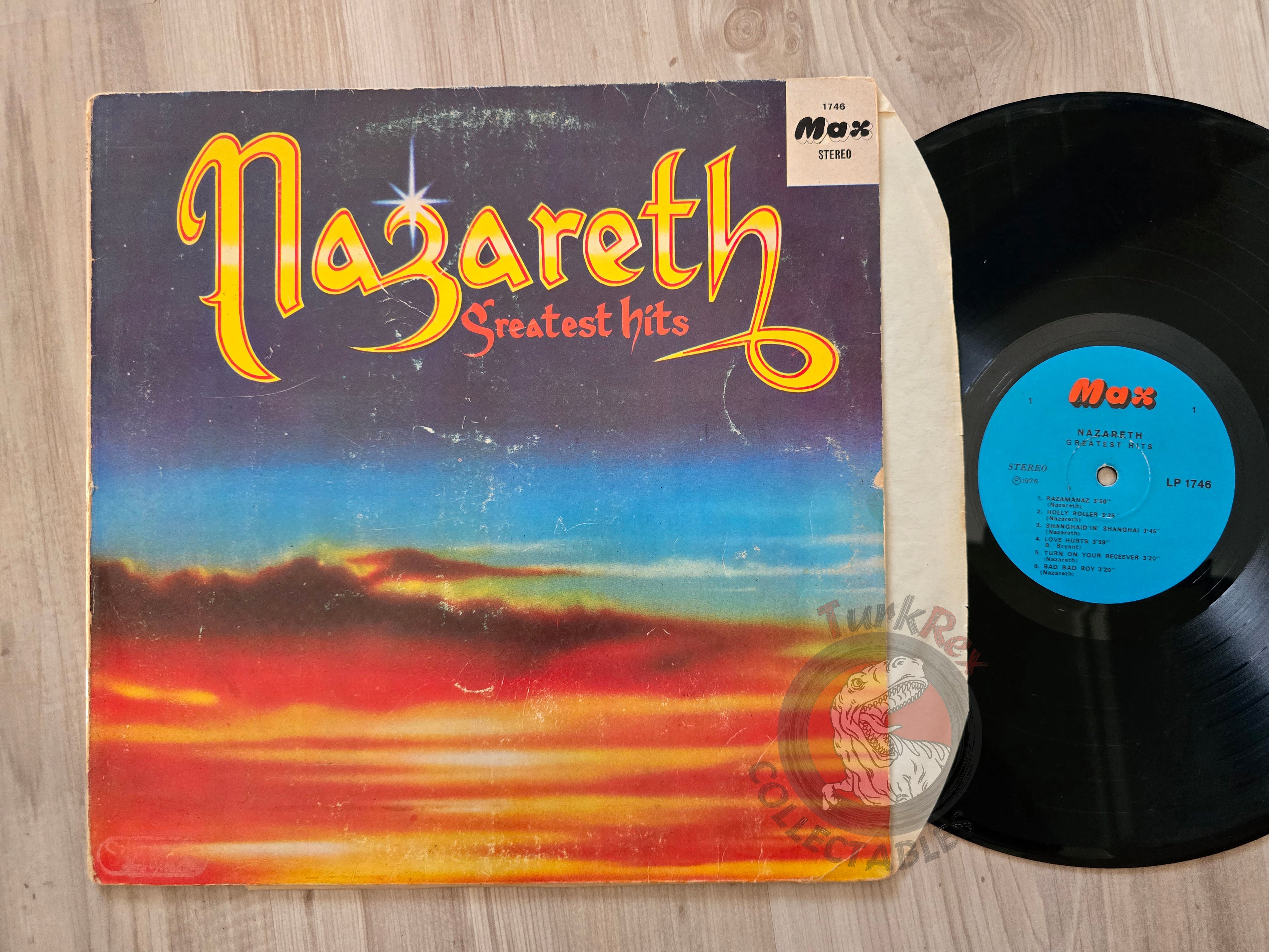 Nazareth – Greatest Hits Turkish Pressing Vinyl Turkey Edition