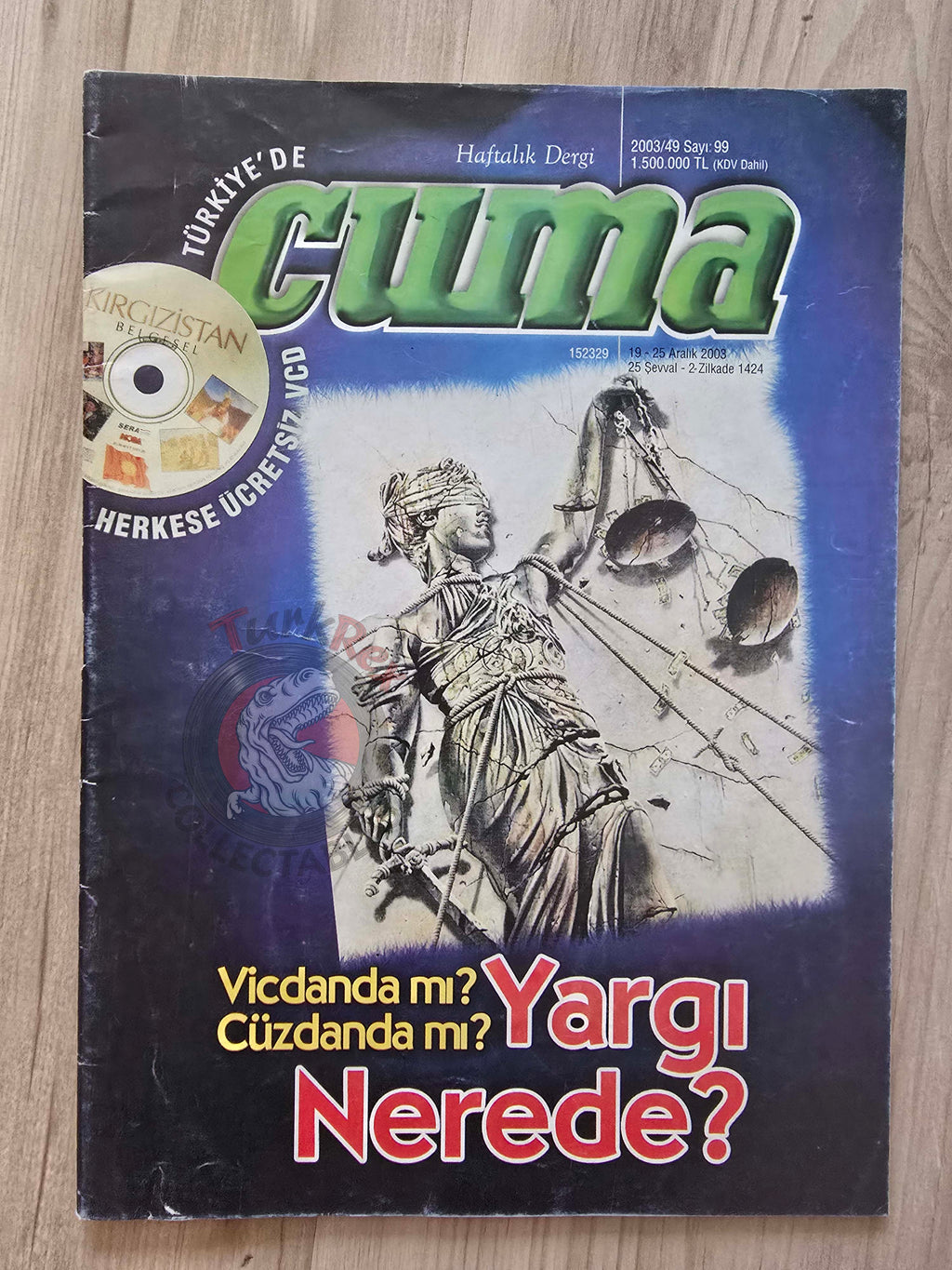 Cuma 2003 Metallica And Justice for All Turkish Magazine Turkey Middle East Saddam Hussein