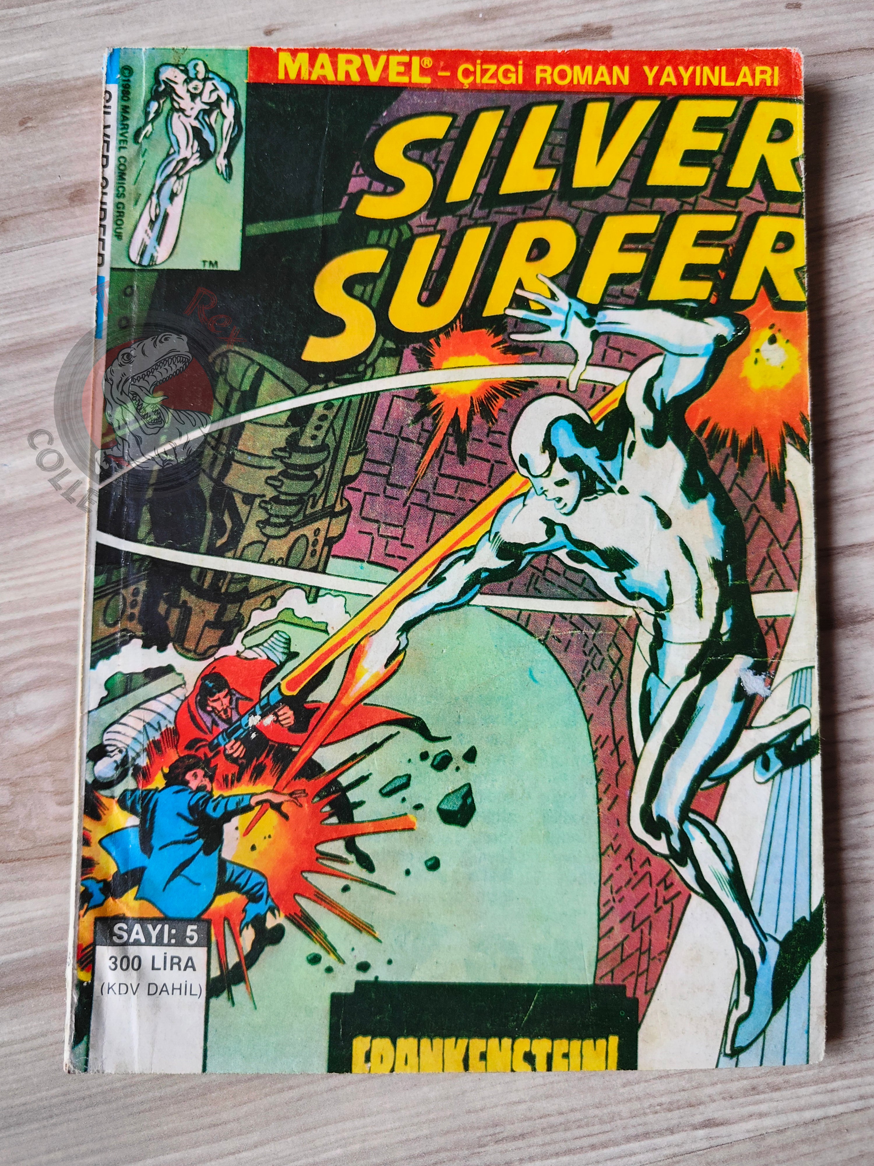 Silver Surfer #5 1987 Turkish Comic Turkey #6 #7 Fantasy Masterpieces #6 What If? #43