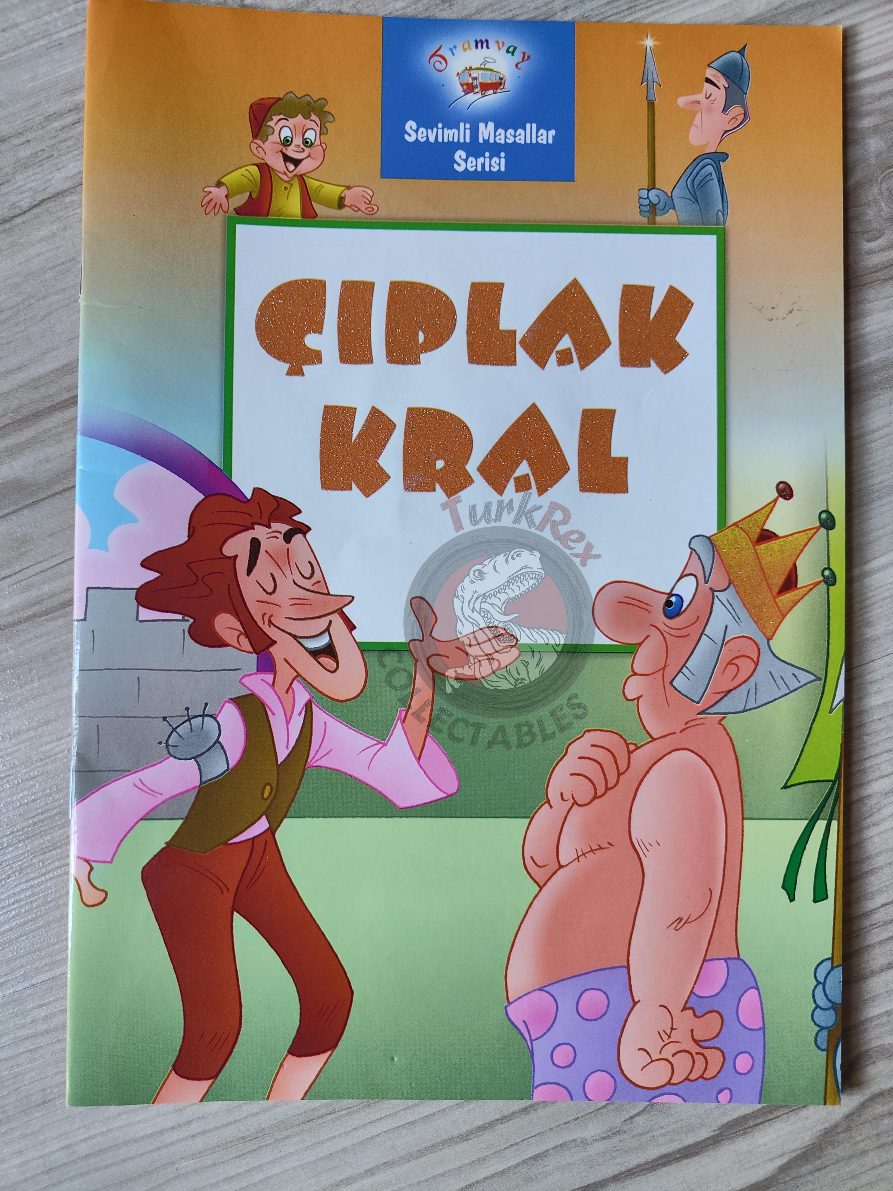 Hans Christian Andersen –  The Emperor's New Clothes 2011 Turkish Book Turkey Illustrated