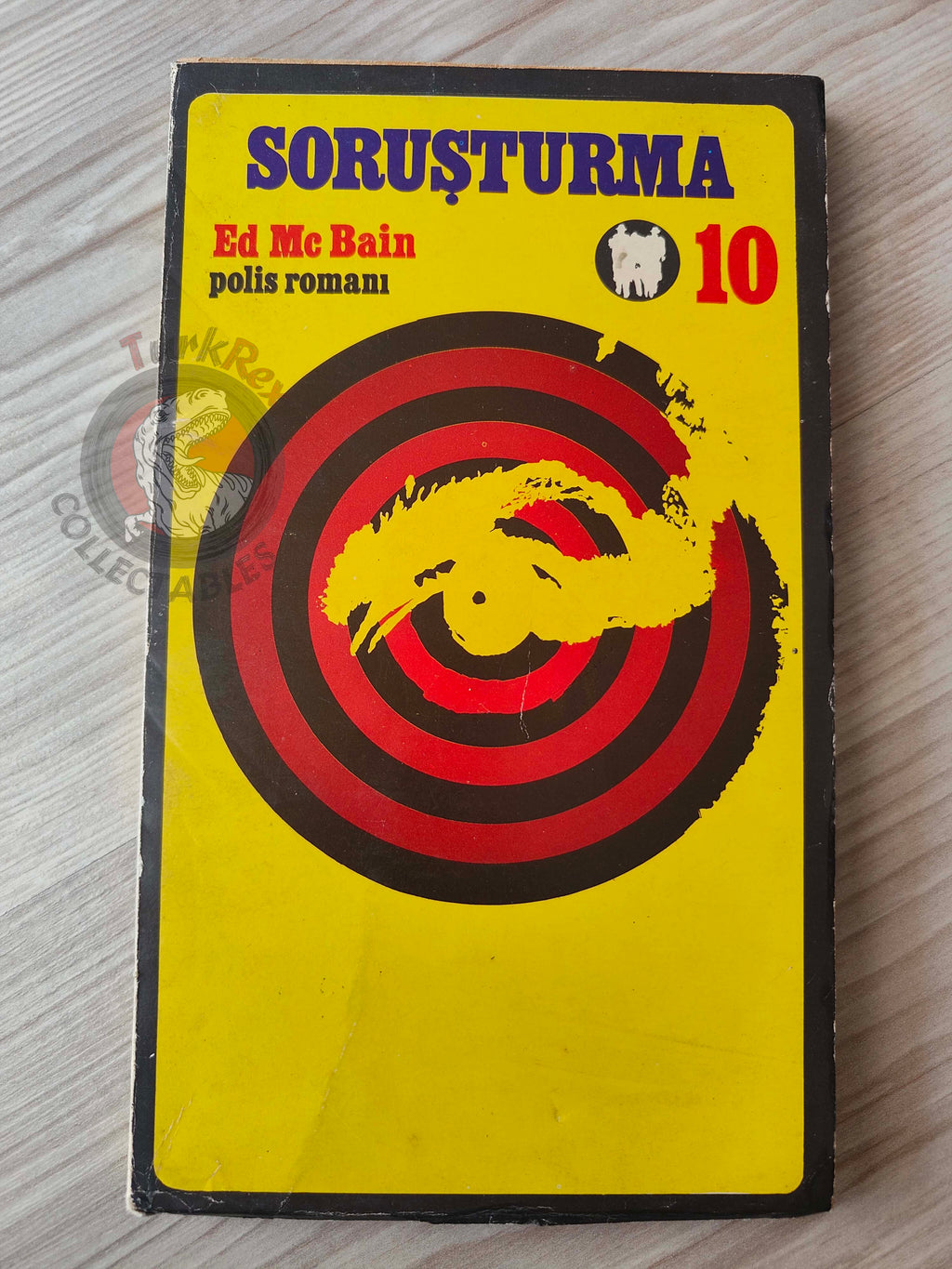 Ed McBain – Steve Carella 1972 1st Turkish Book Turkey  87th Precinct