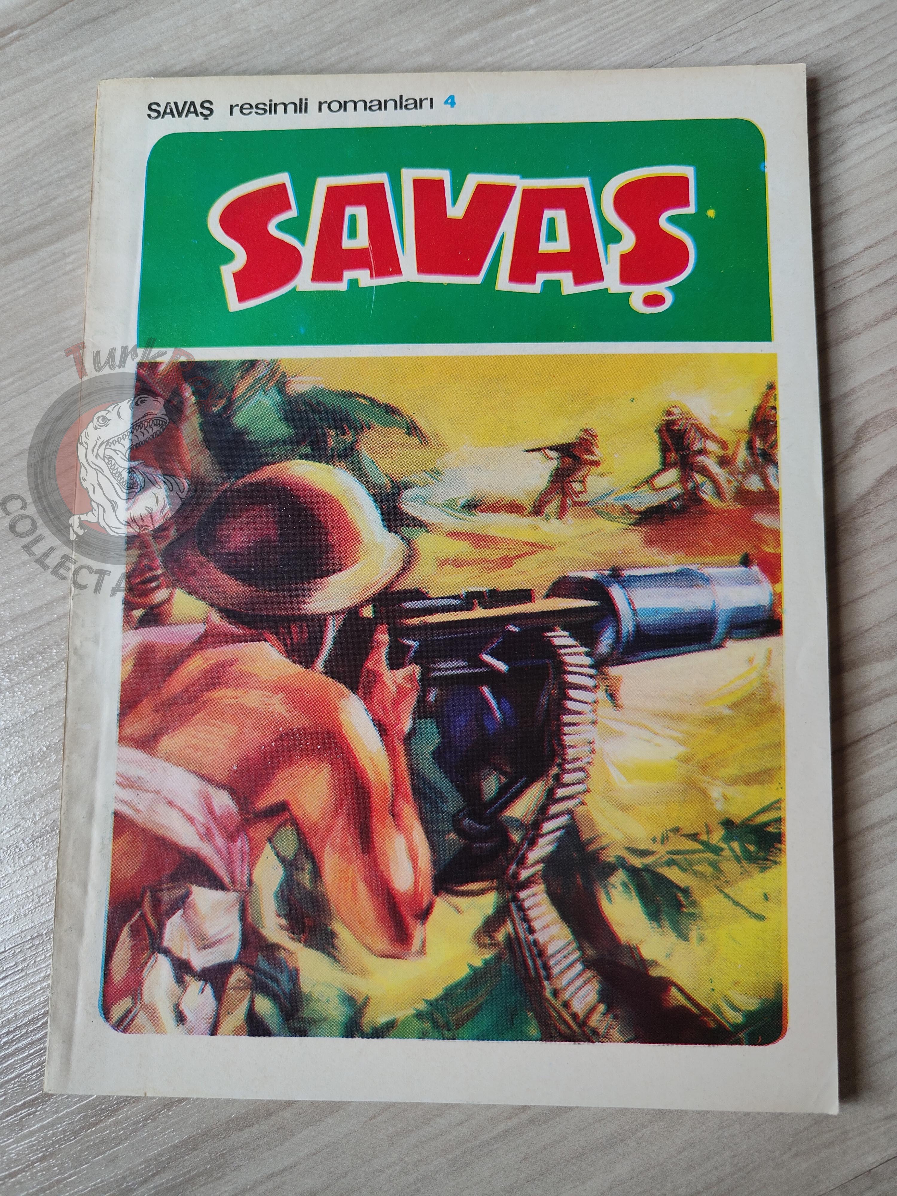 War Picture Library #4 1981 Turkish Comic Turkey WW2 stories