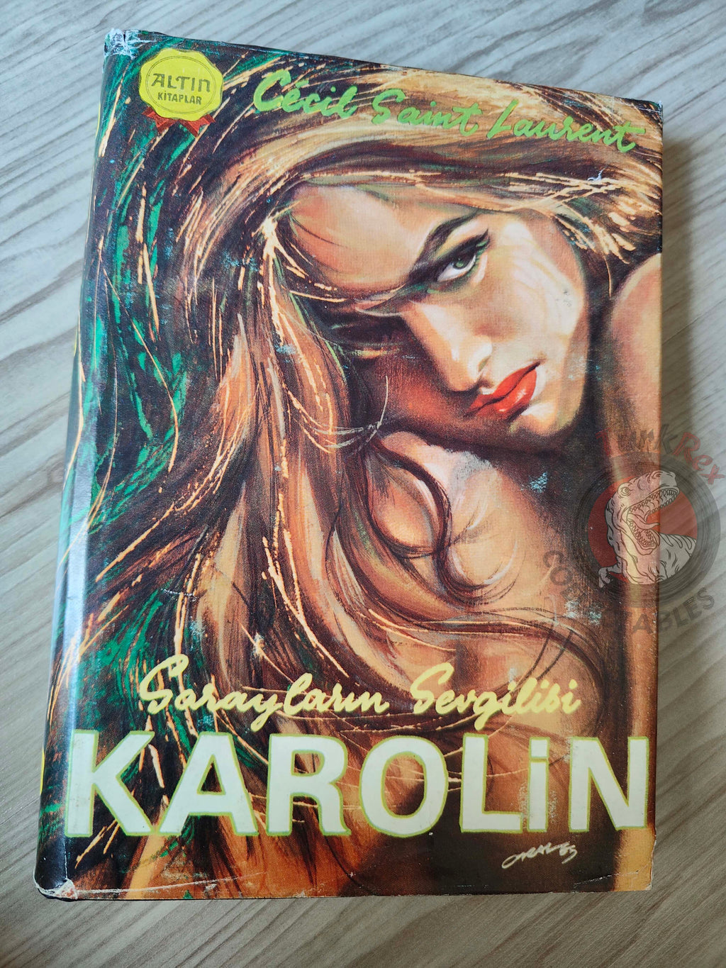Cecil Saint-Laurent – Caroline Chérie 1965 1st HC/DJ Turkish Book Turkey
