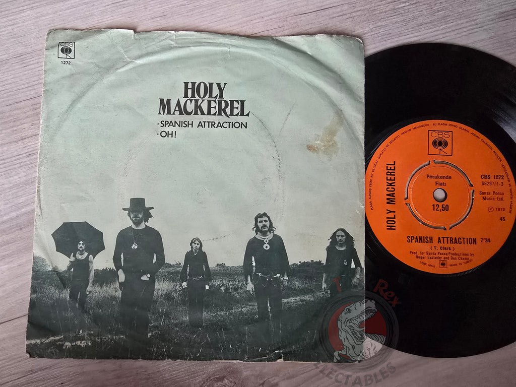 Holy Mackerel – Spanish Attraction 7" Turkish Pressing Vinyl Turkey Edition