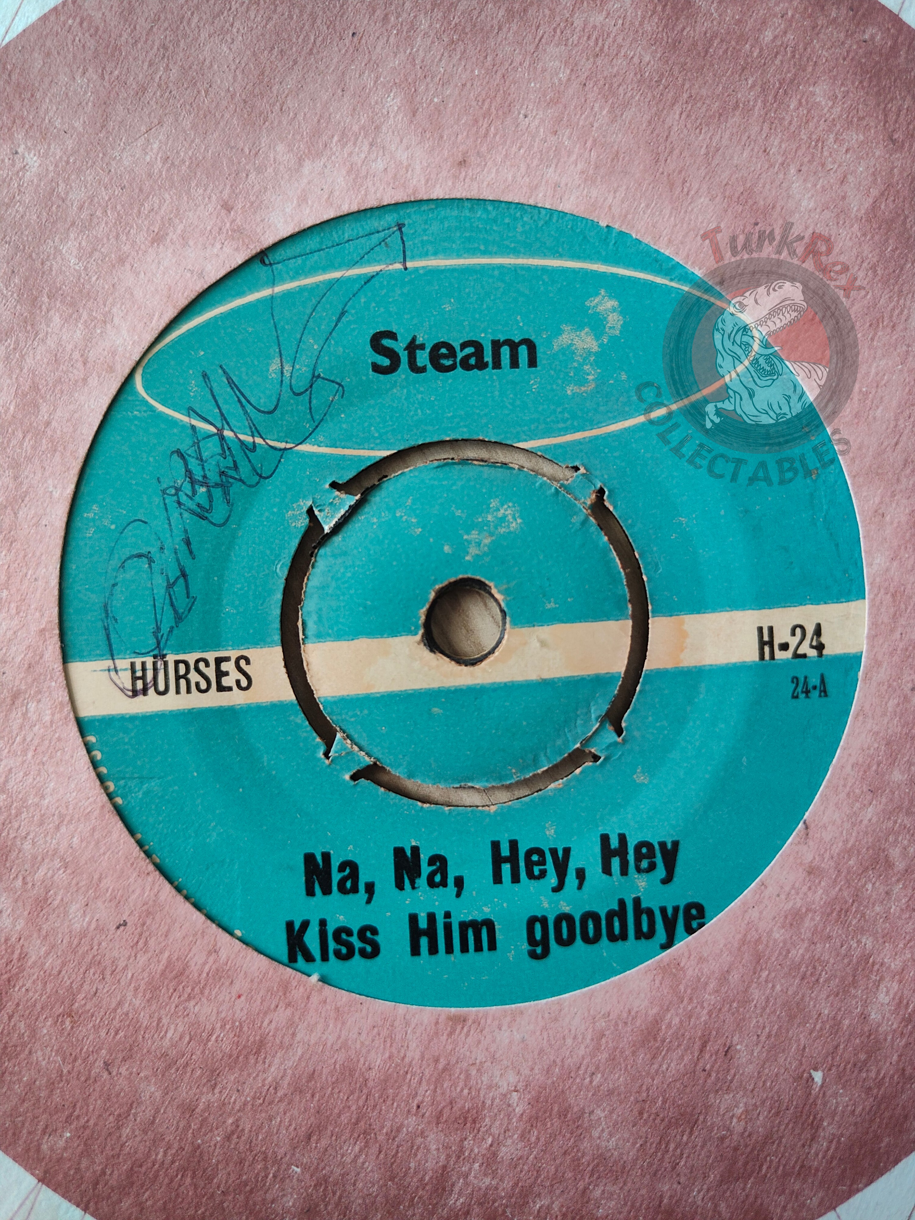 Steam – Na Na Hey Hey Kiss Him Goodbye 7" Turkish Pressing Vinyl Turkey Edition 2