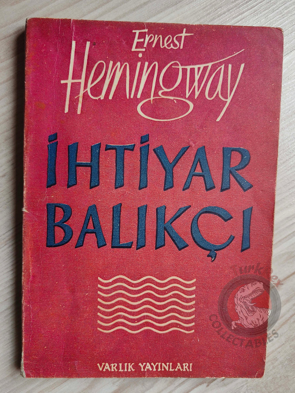 Ernest Hemingway – The Old Man and the Sea 1953 1st Turkish Book Turkey