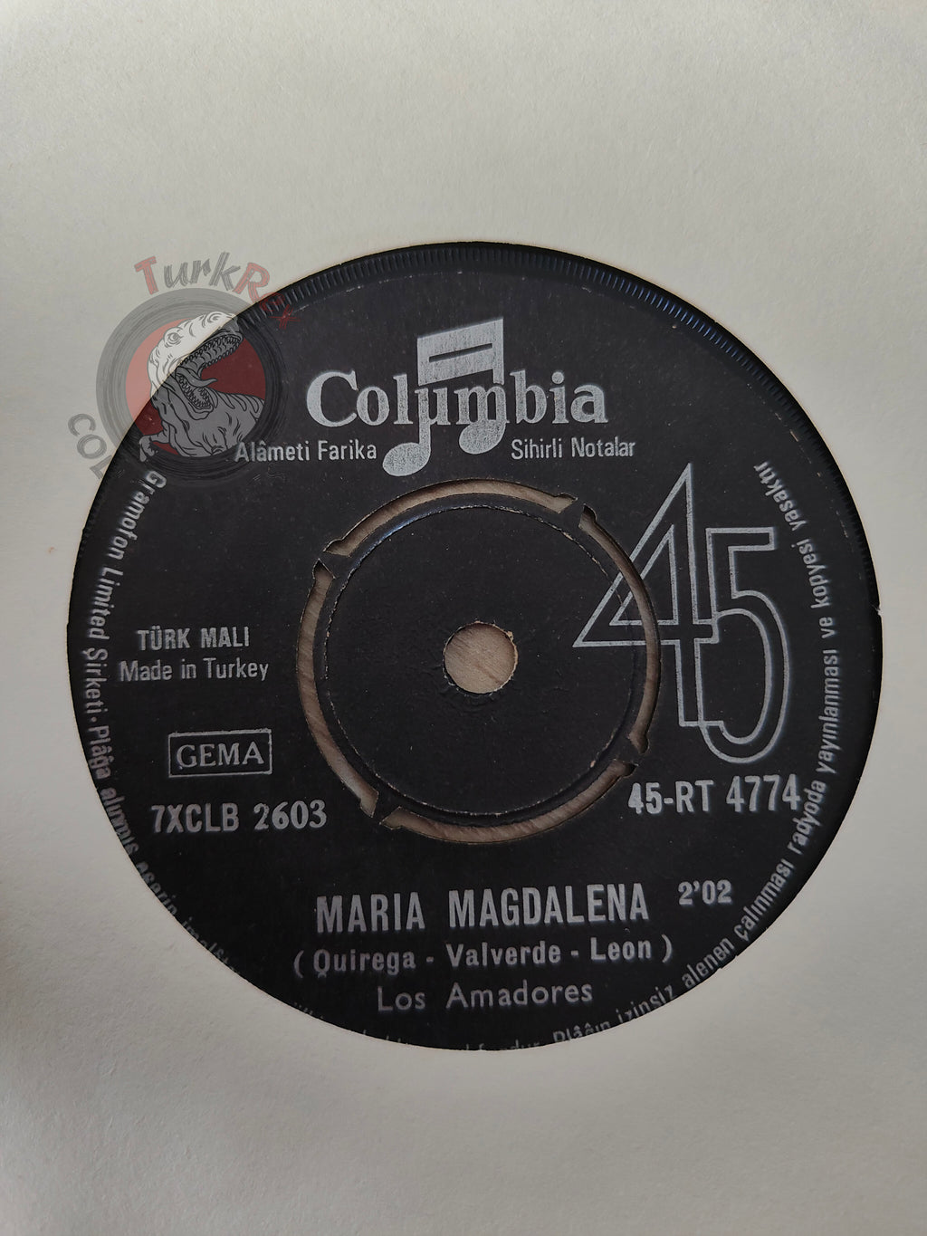 Los Amadores – La Bamba 7" Turkish Pressing Vinyl Turkey Edition