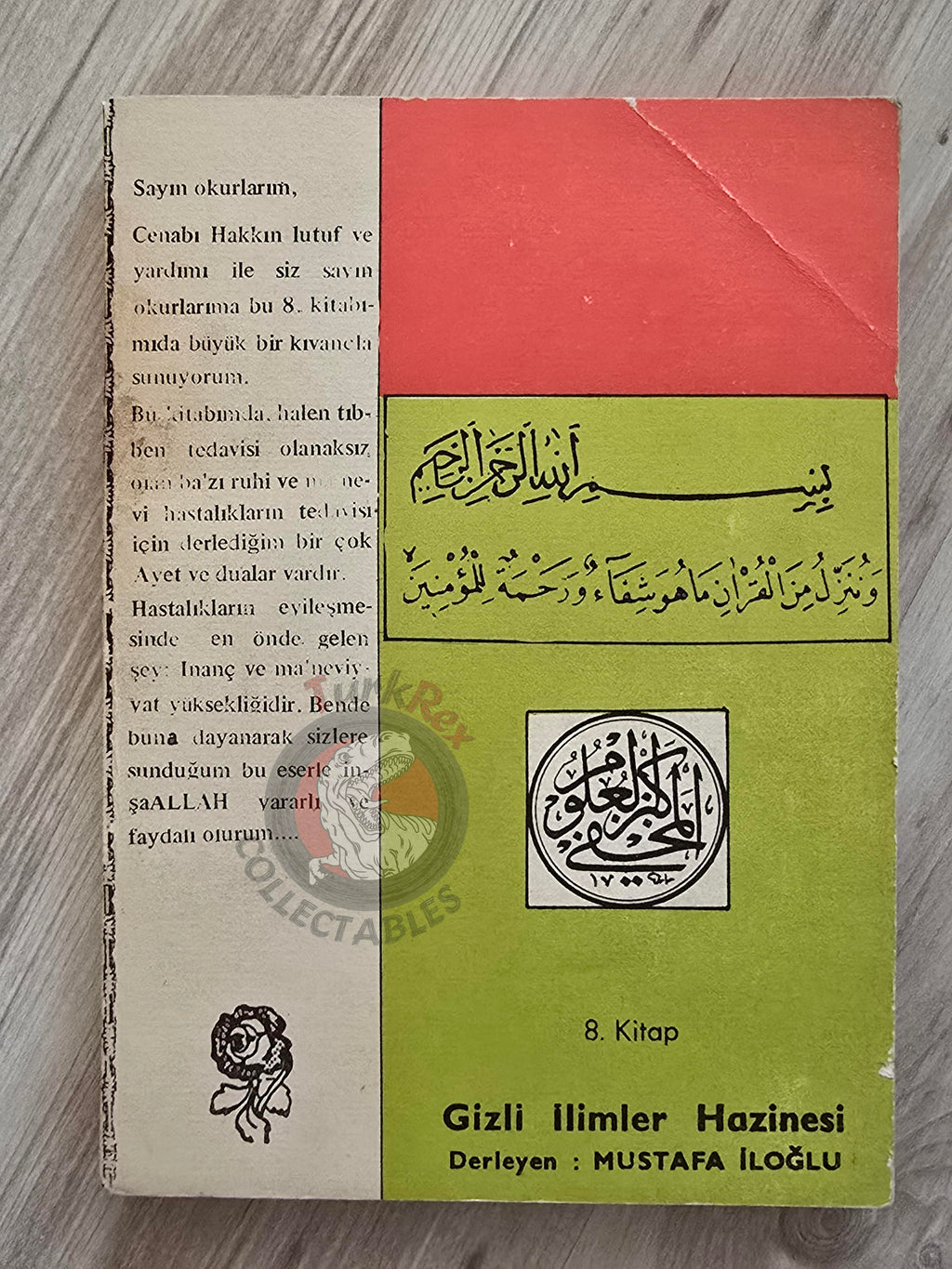 Hidden Sciences Vol 8 Islamic Occult Havass Vefq Spells Charm Turkish Book Islam Talisman