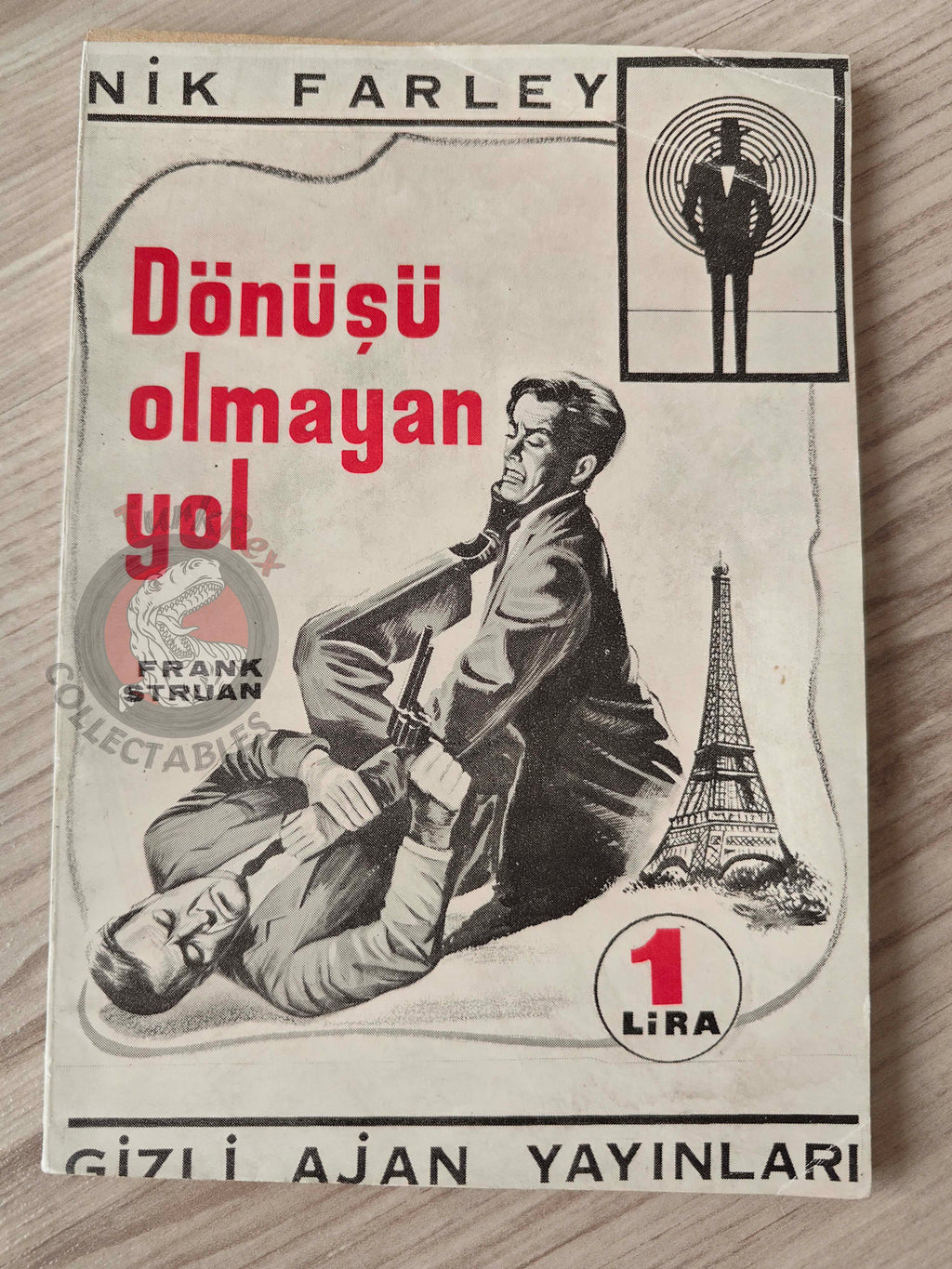 Frank Struan – Nick Farley 1966 1st Turkish Book Turkey