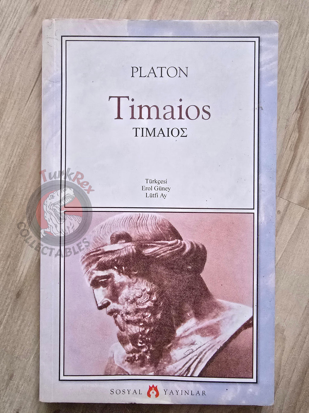 Plato –  Timaeus 2001 Turkish Book Turkey