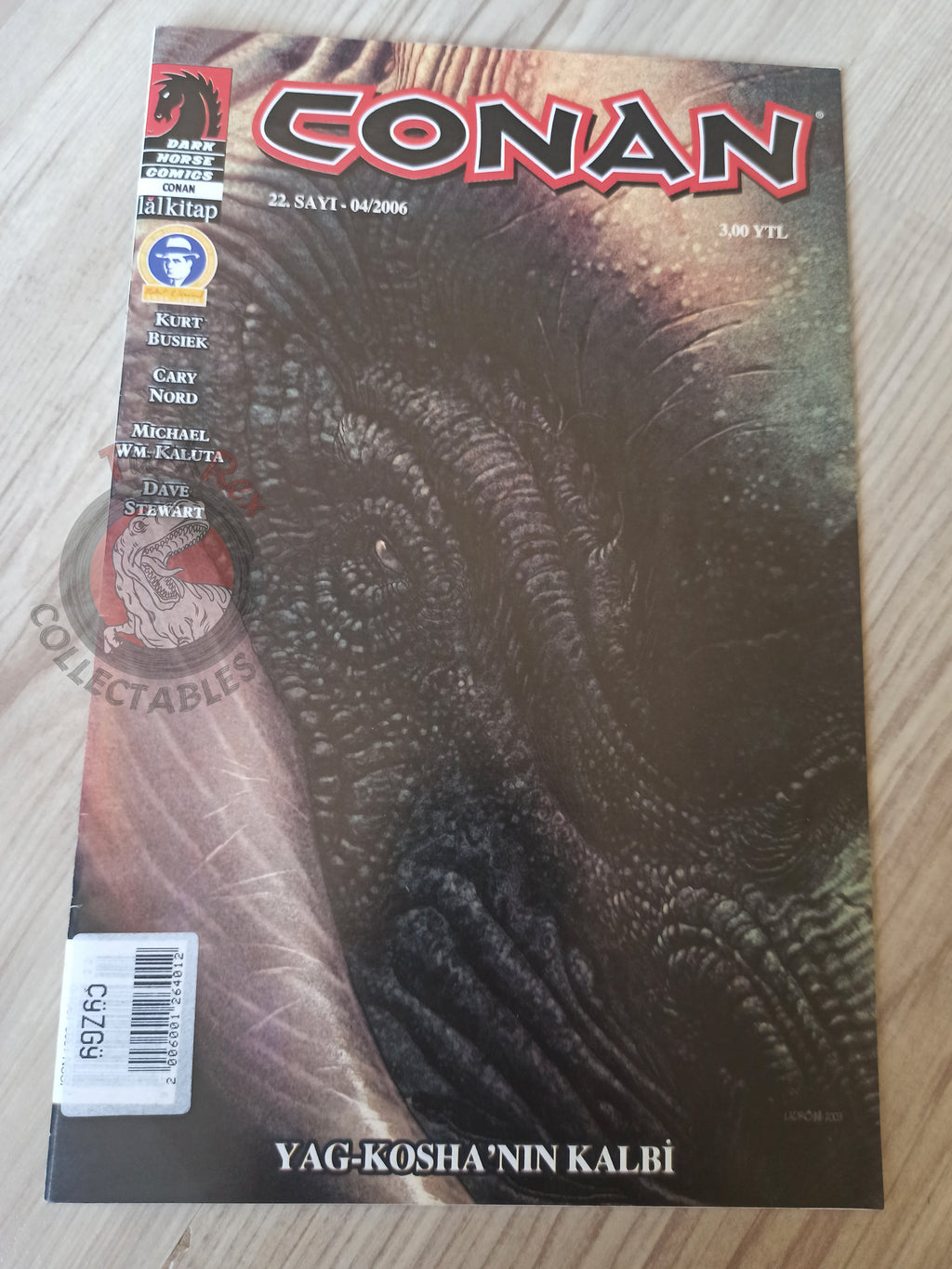 Conan the Legend #22 Turkish Comic Turkey Dark Horse Comics