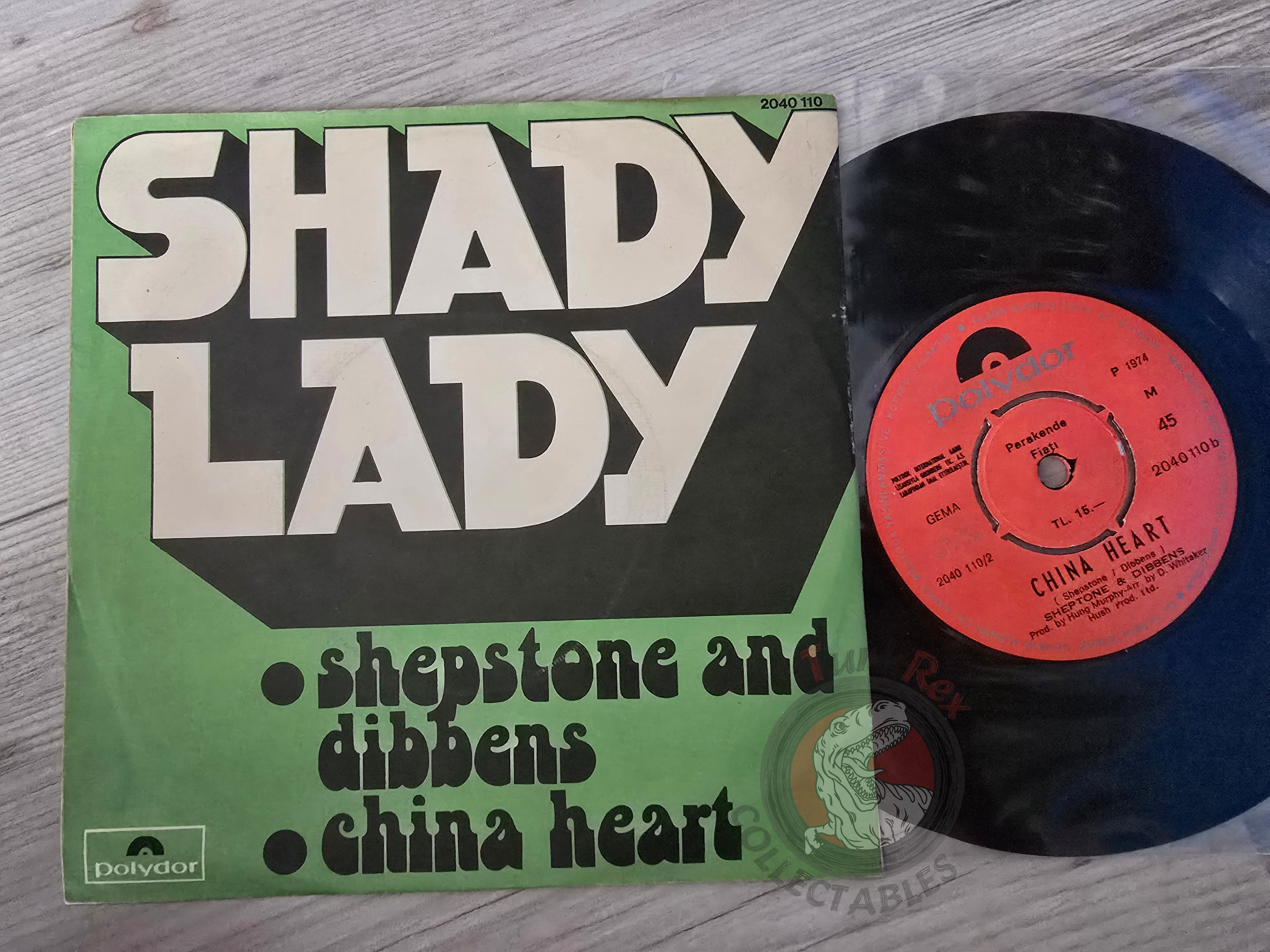 Shepstone & Dibbens – Shady Lady 7" Turkish Pressing Vinyl Turkey Edition